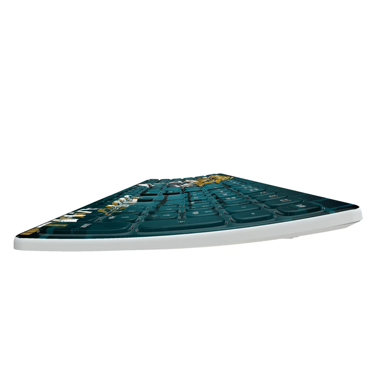 Jacksonville Jaguars Brick KKB605 Curved Wireless Keyboard