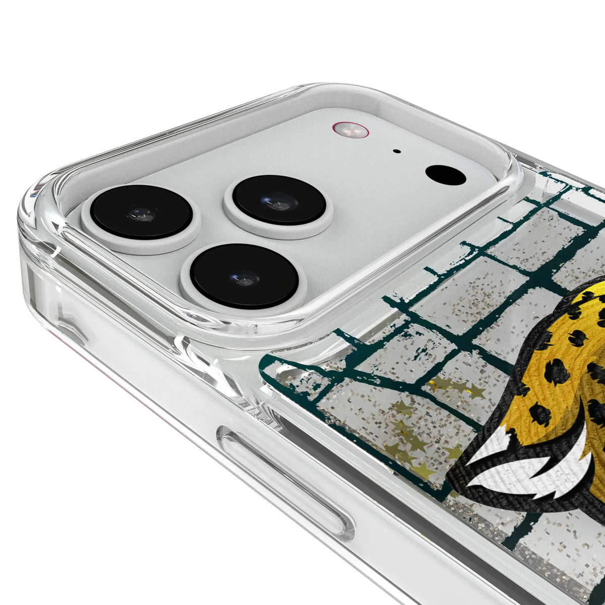 Jacksonville Jaguars Brick iPhone Glitter Phone Case for Apple iPhone - Detail#Device_iPhone 18 Pro Max