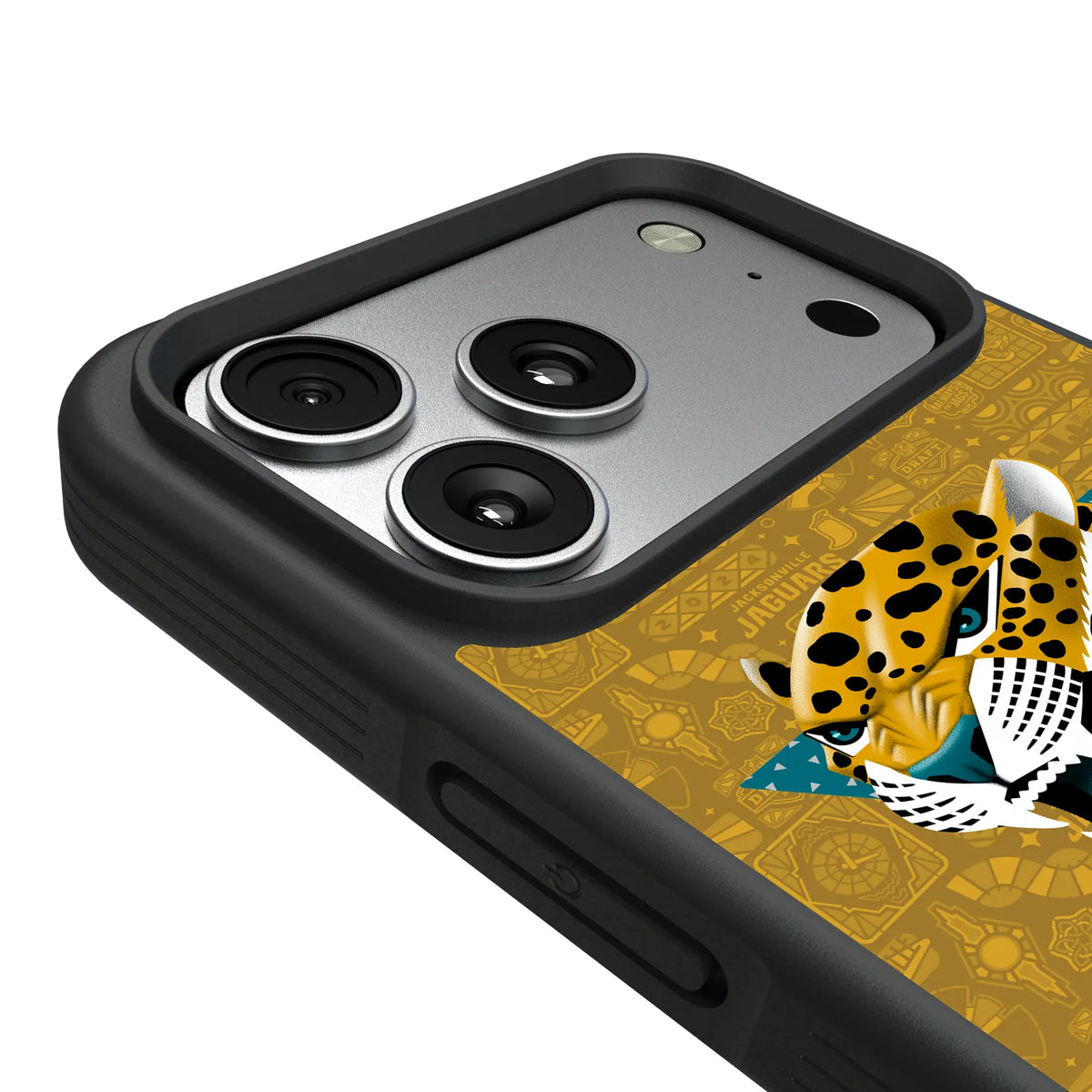 Jacksonville Jaguars Deco iPhone Bump Phone Case for Apple iPhone - Detail#Device_iPhone 17 Pro Max