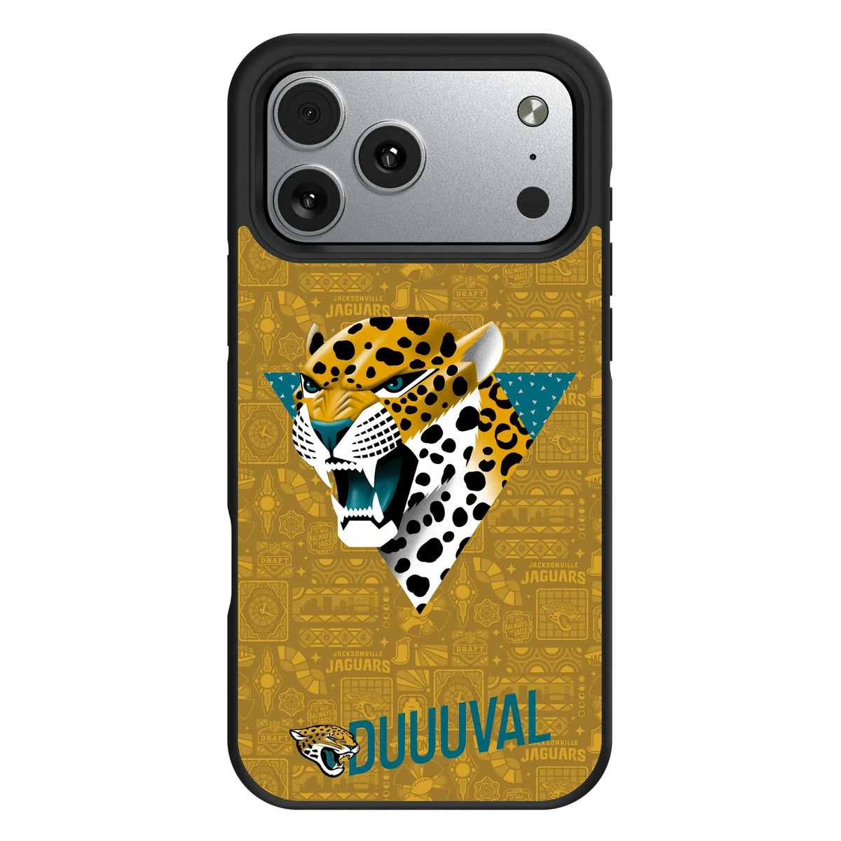 Jacksonville Jaguars Deco iPhone Bump Phone Case for Apple iPhone#Device_iPhone 17 Pro Max