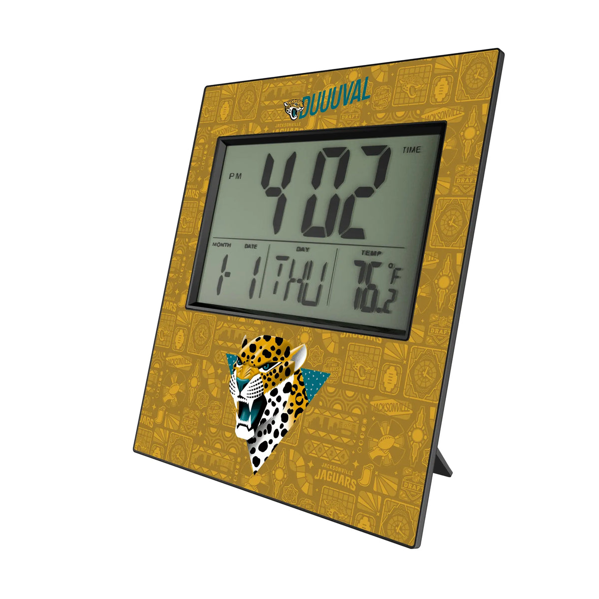 Jacksonville Jaguars Deco Wall Clock