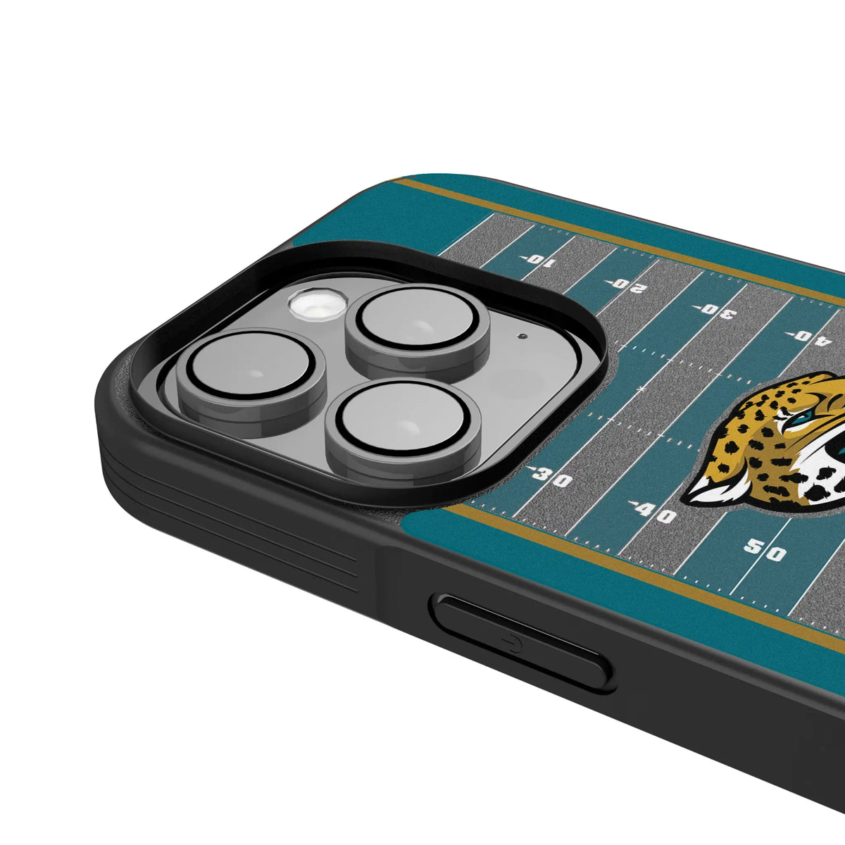 Jacksonville Jaguars Field iPhone Bump Phone Case for Apple iPhone - Detail