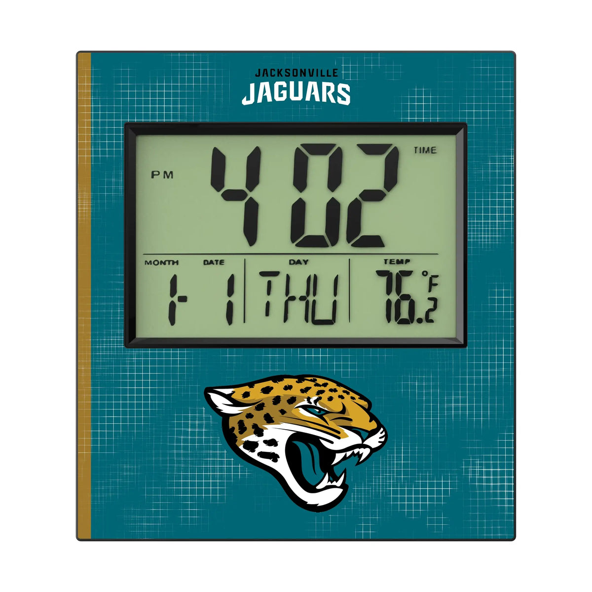 Jacksonville Jaguars Hatch Wall Clock
