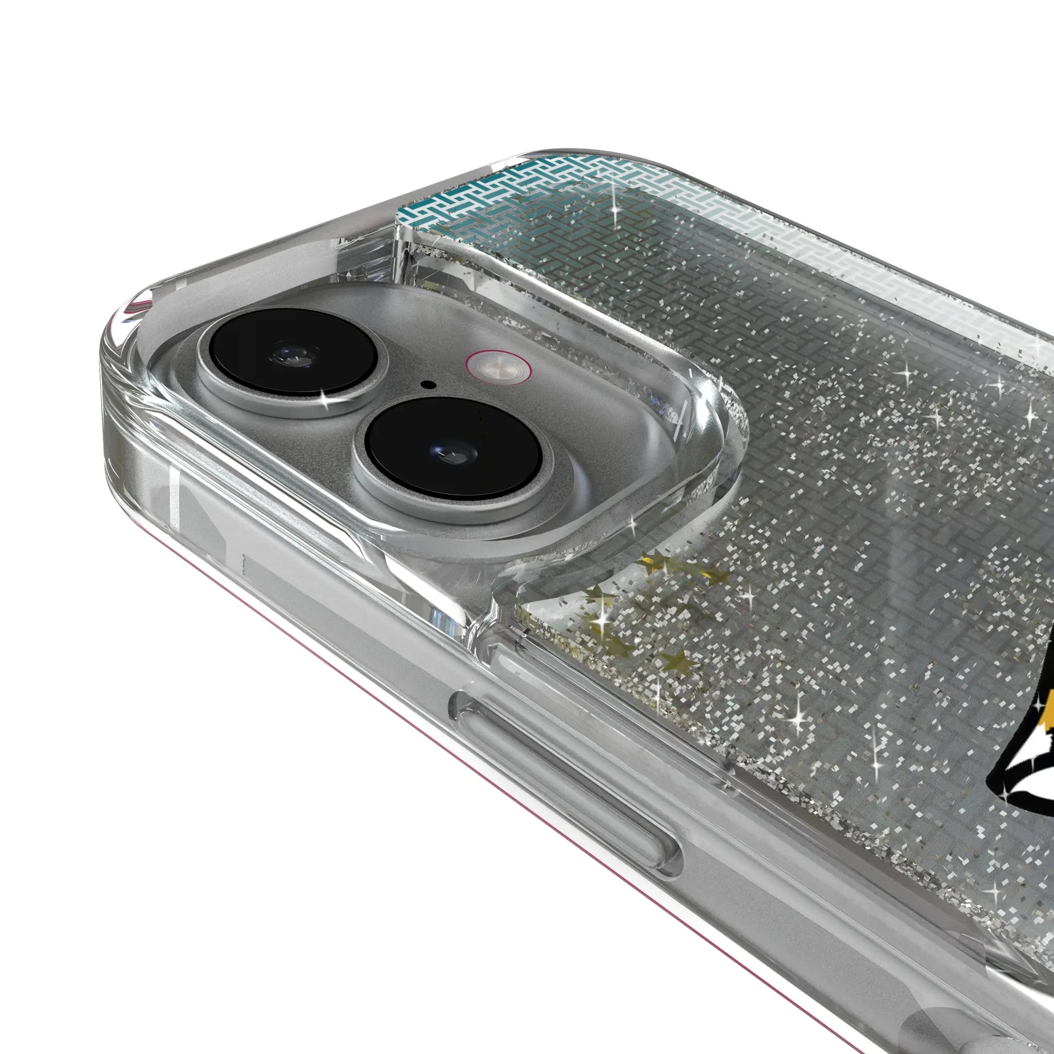 Jacksonville Jaguars Linen iPhone Glitter Phone Case for Apple iPhone - Detail