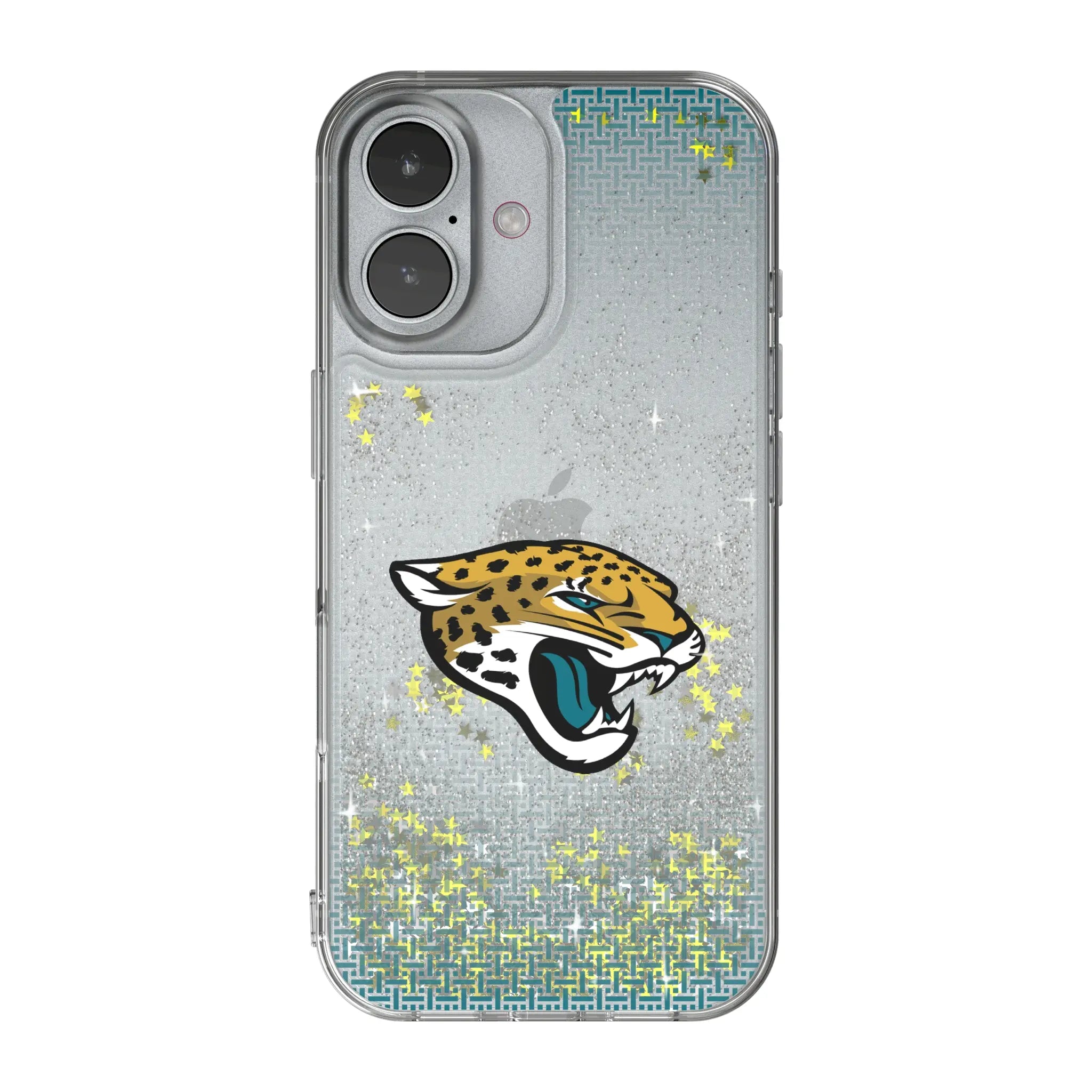 Jacksonville Jaguars Linen iPhone Glitter Phone Case for Apple iPhone