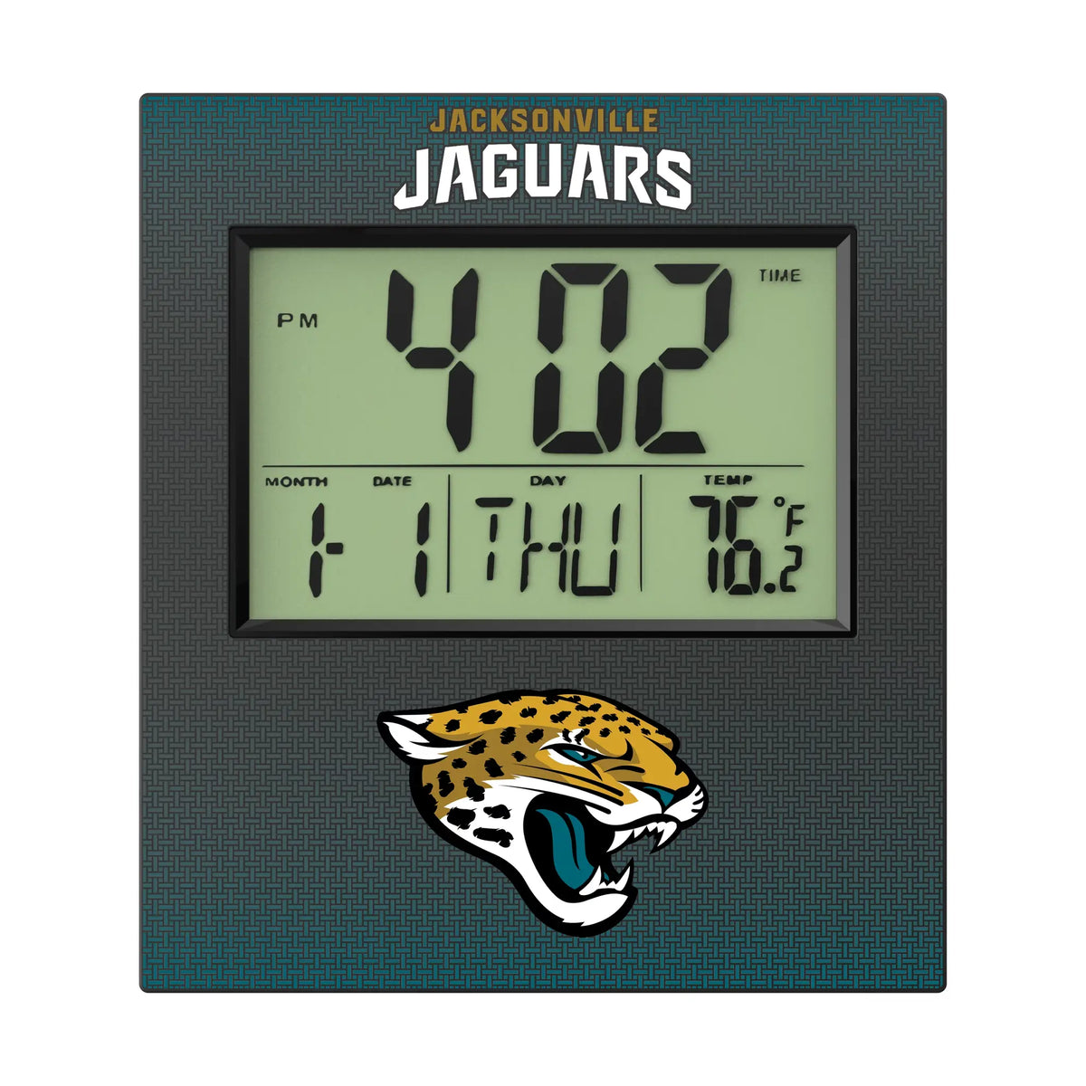 Jacksonville Jaguars Linen Wall Clock