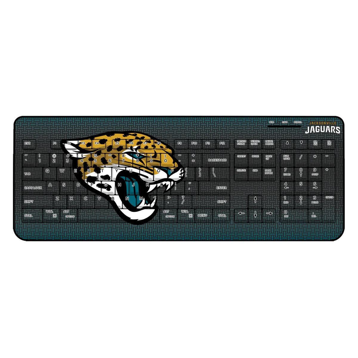 Jacksonville Jaguars Linen Wireless USB Keyboard