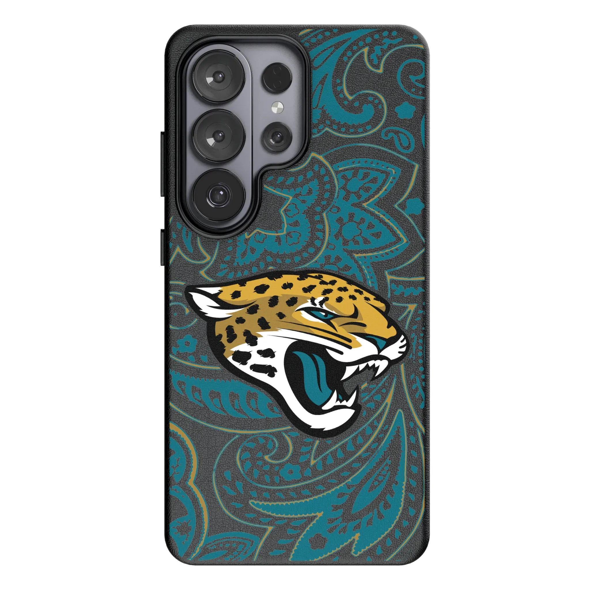 Jacksonville Jaguars Paisley Galaxy MagSafe Compatible Phone Case for Samsung Galaxy#Device_Galaxy S26 Ultra