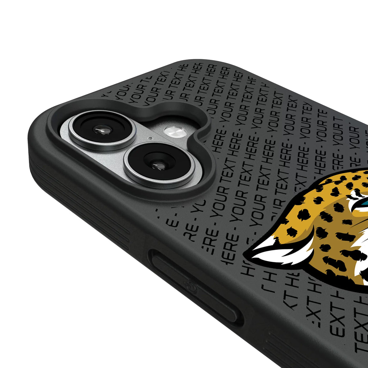 Jacksonville Jaguars Personalized EndZone Plus iPhone Bump Phone Case for Apple iPhone - Detail#Device_iPhone 17