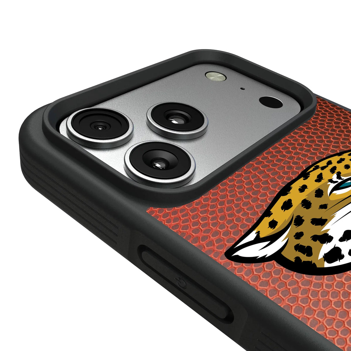 Jacksonville Jaguars Personalized Football iPhone Bump Phone Case for Apple iPhone - Detail#Device_iPhone 17 Pro Max