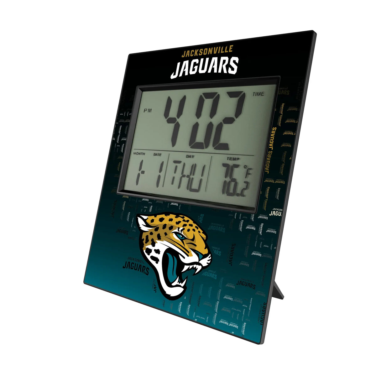 Jacksonville Jaguars Quadtile Wall Clock