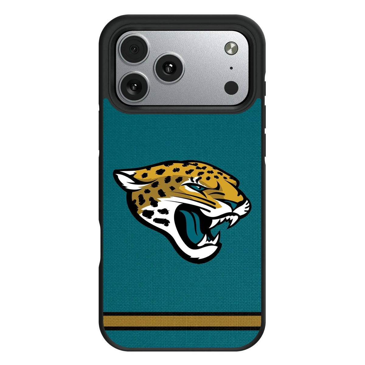 Jacksonville Jaguars Stripe iPhone Bump Phone Case for Apple iPhone#Device_iPhone 17 Pro Max
