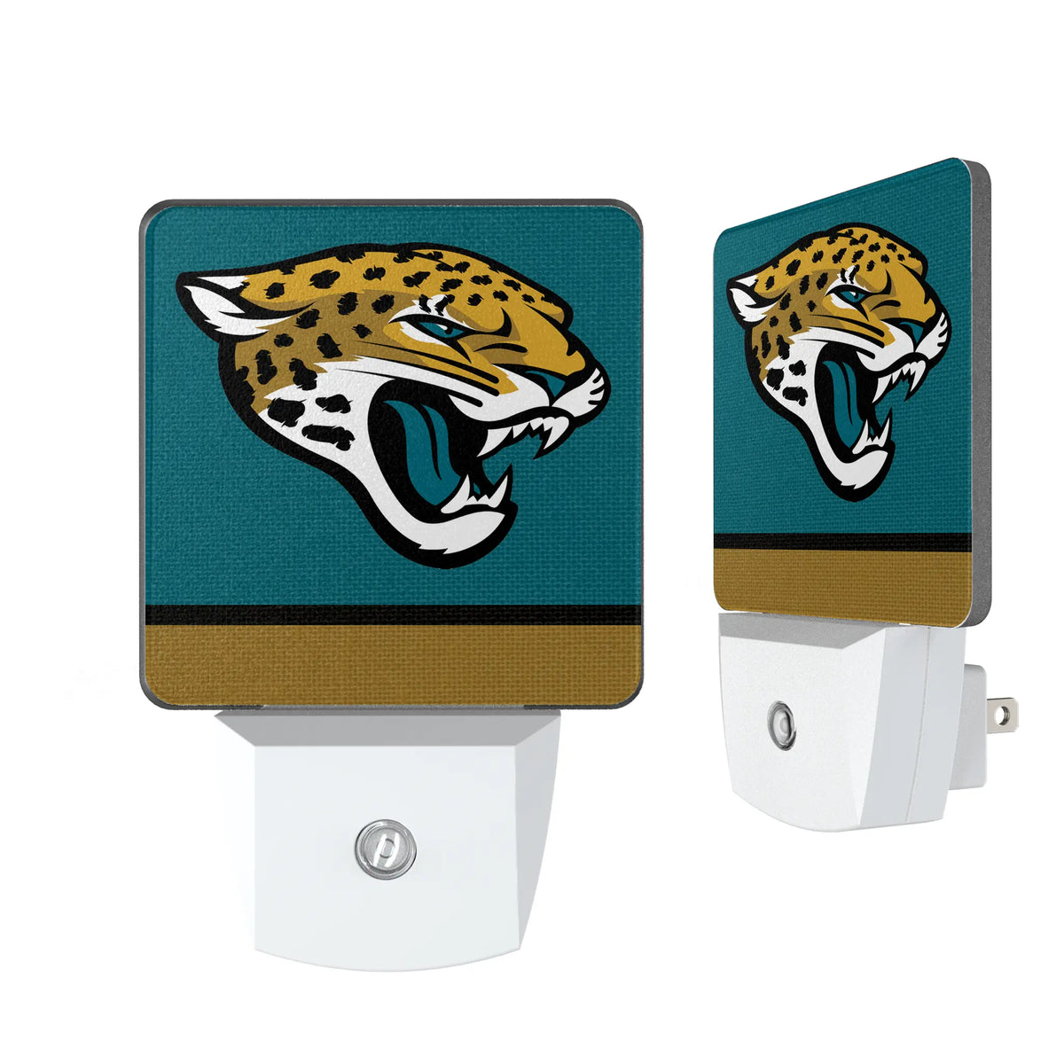 Jacksonville Jaguars Stripe Night Light 2-Pack