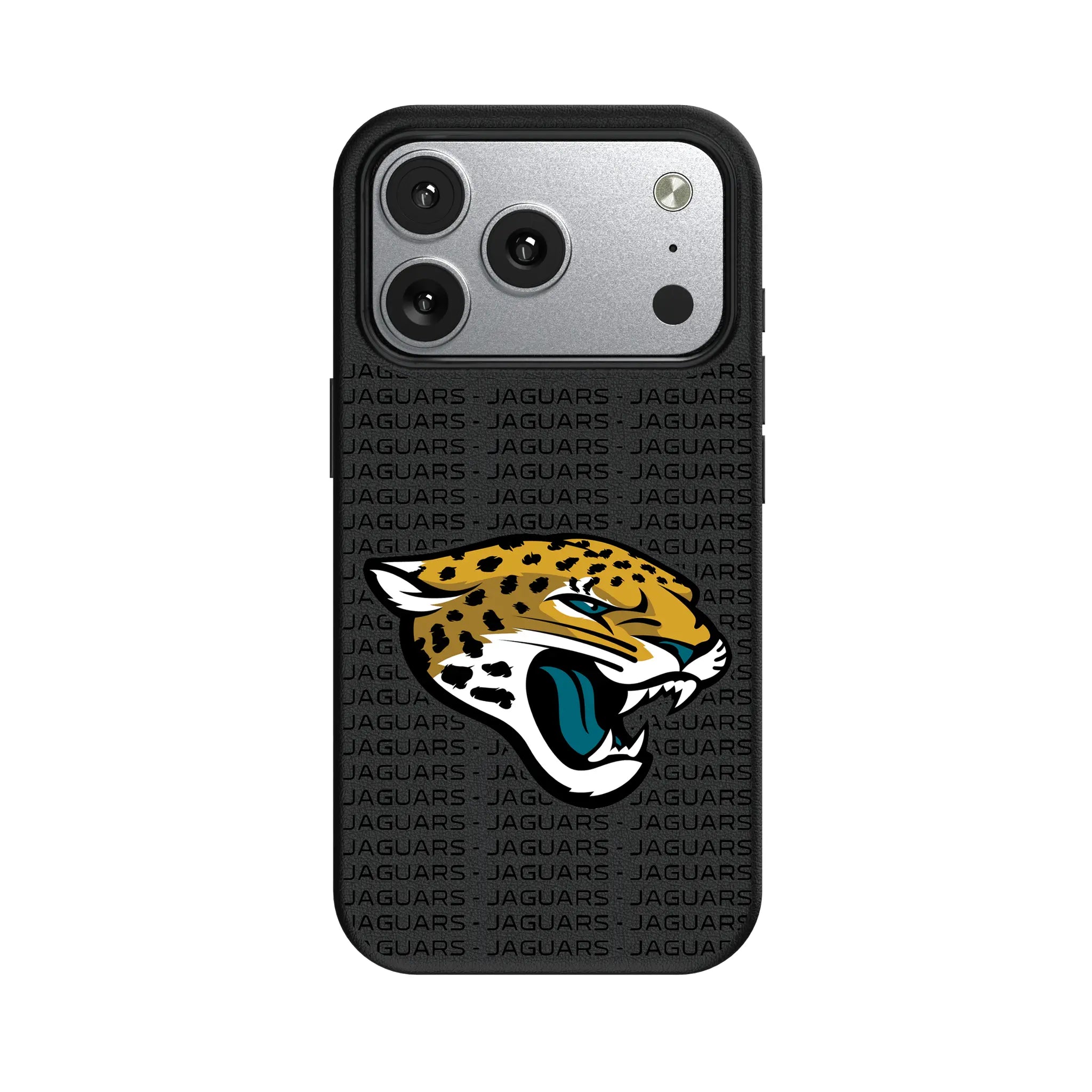 Jacksonville Jaguars Text Backdrop iPhone MagSafe Compatible Phone Case for Apple iPhone#Device_iPhone 17 Pro