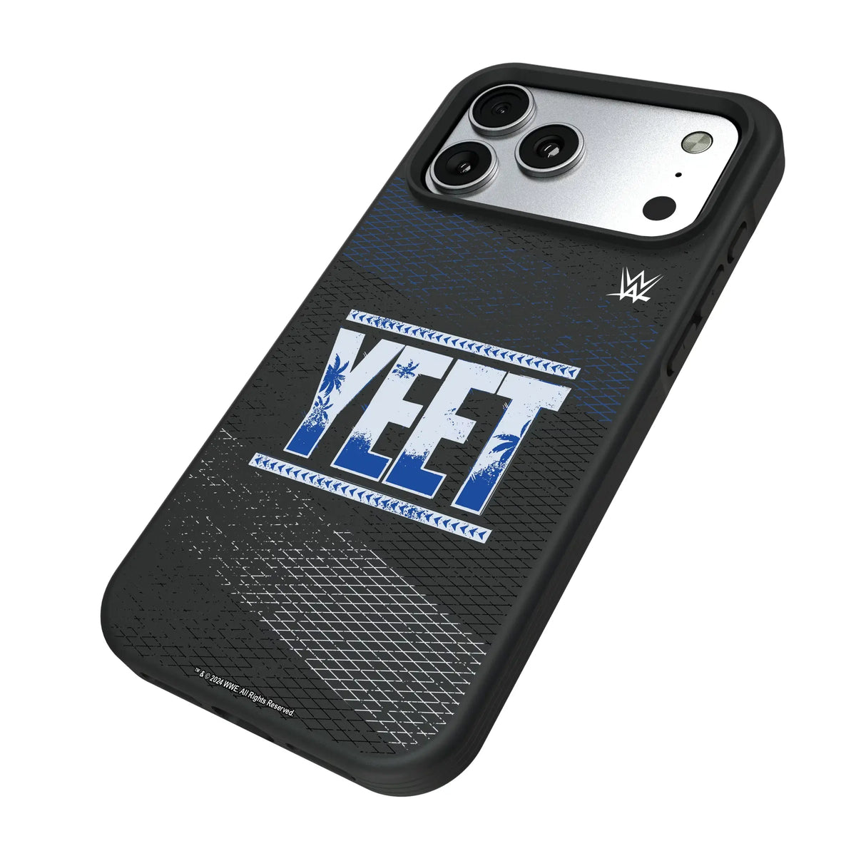 Jey Uso Steel iPhone Bump Phone Case for Apple iPhone - Isometric View#Device_iPhone 17 Pro Max