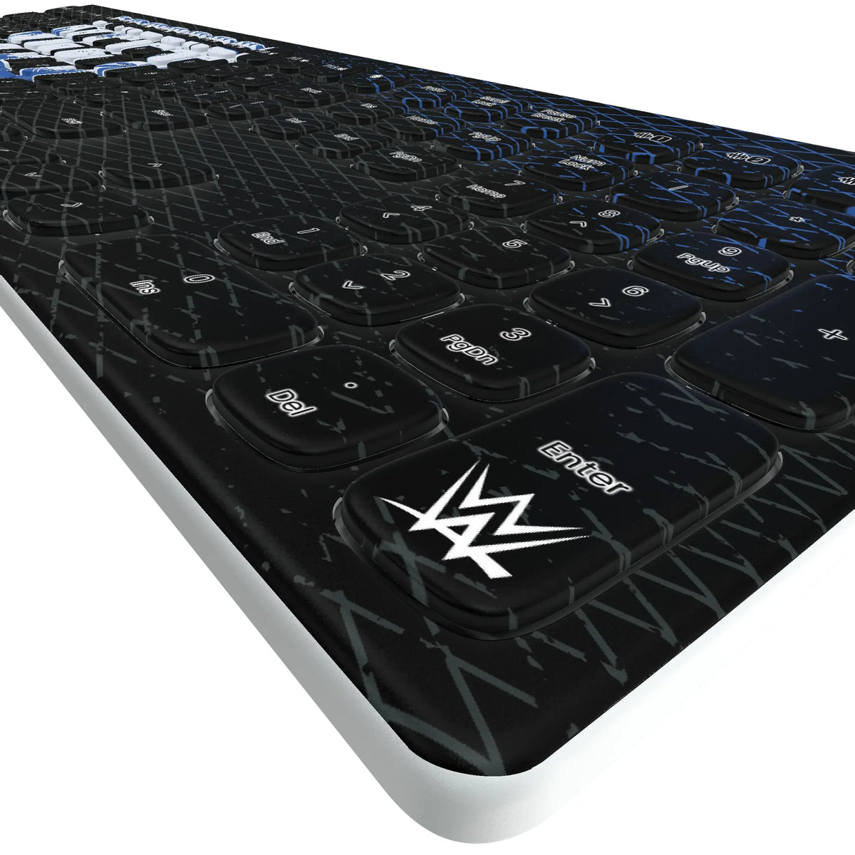 Jey Uso Steel KKB605 Curved Wireless Keyboard - Detail