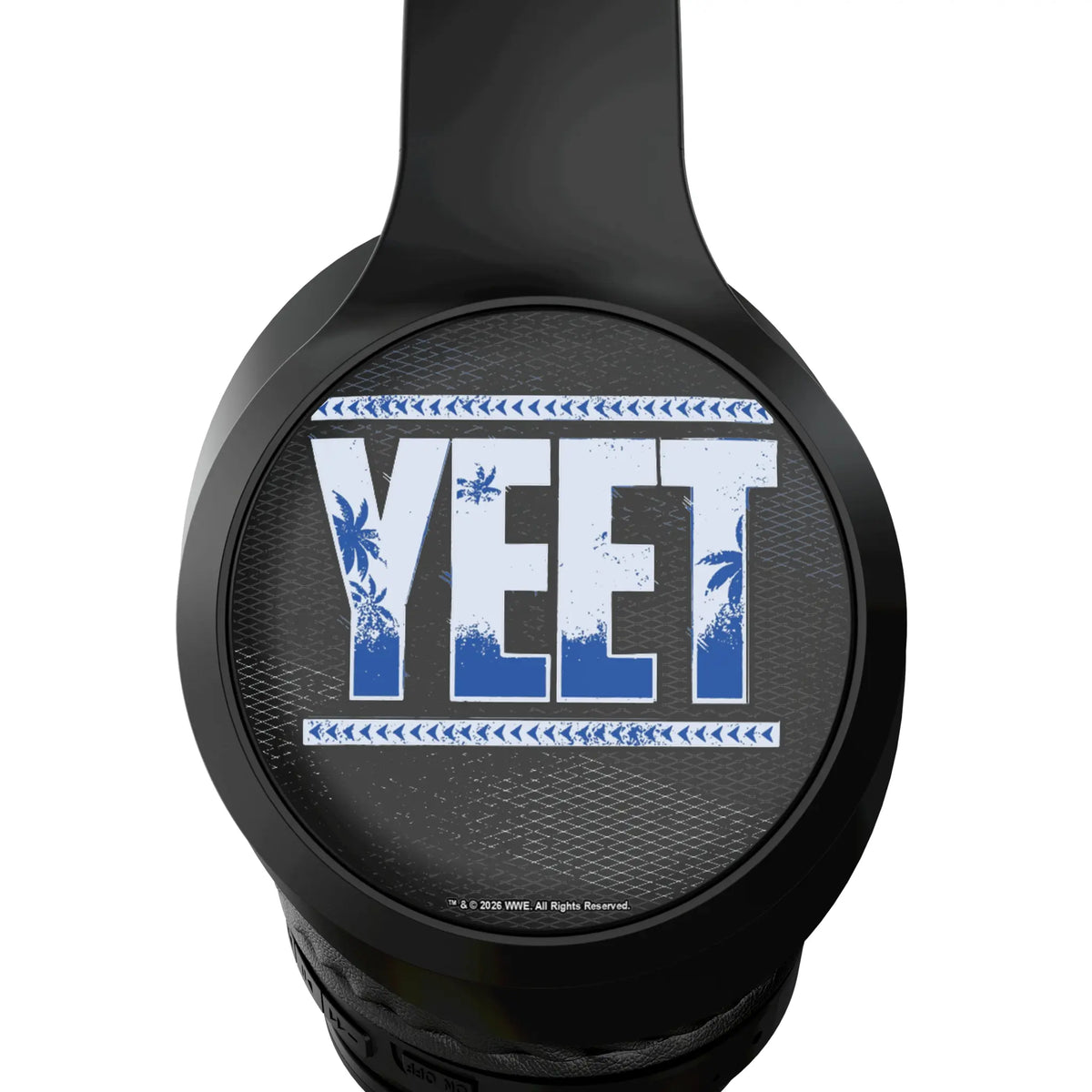 Jey Uso Steel Wireless Over-Ear Headphones With Case - Detail