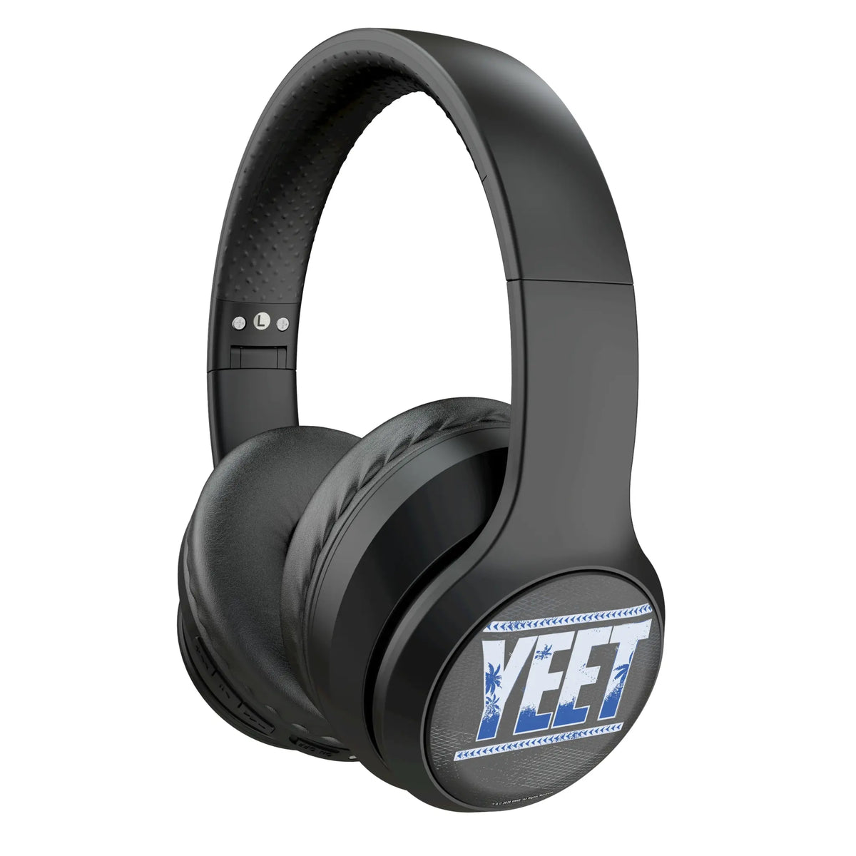 Jey Uso Steel Wireless Over-Ear Headphones With Case