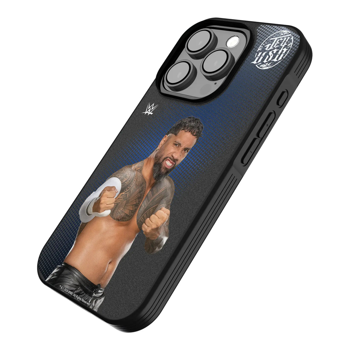 Jey Uso Superstar iPhone Bump Phone Case for Apple iPhone - Isometric View