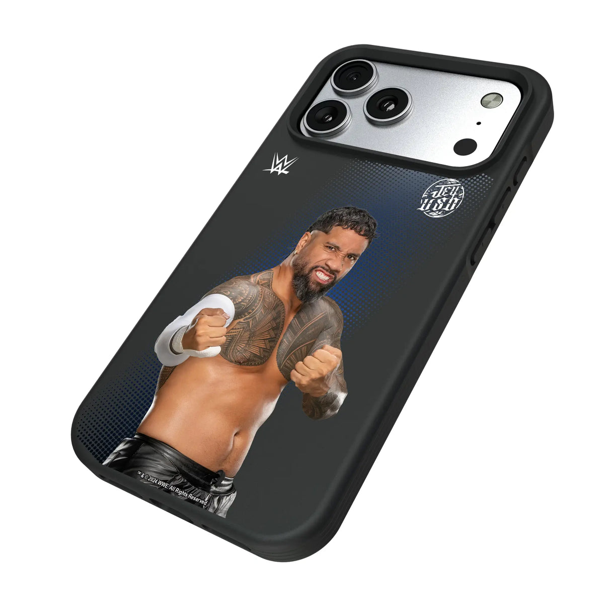 Jey Uso Superstar iPhone Bump Phone Case for Apple iPhone - Isometric View#Device_iPhone 17 Pro Max