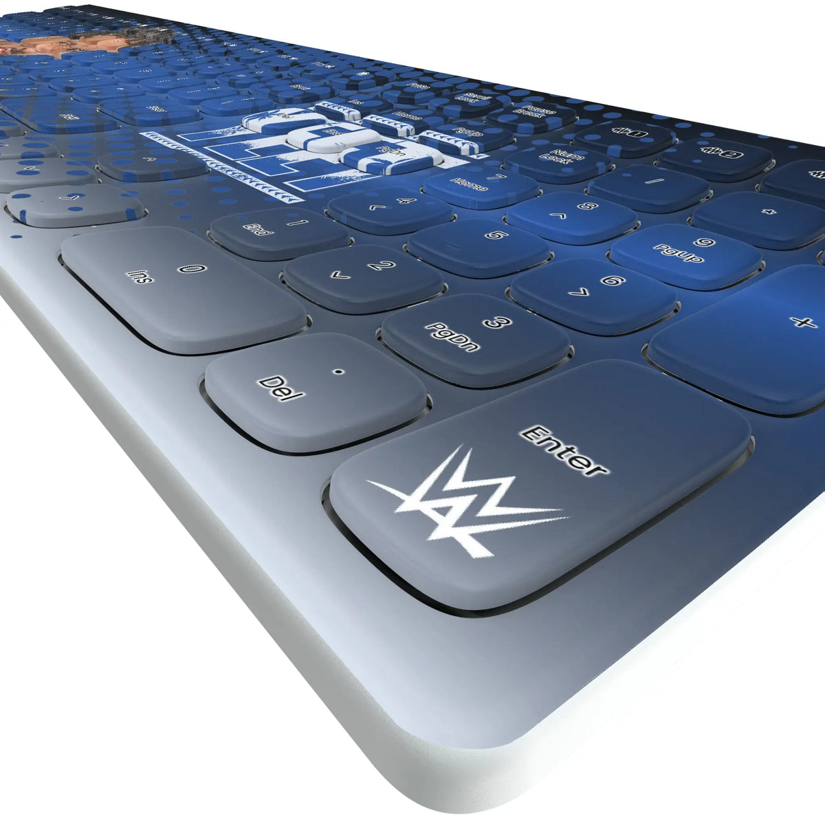 Jey Uso Superstar KKB605 Curved Wireless Keyboard - Detail