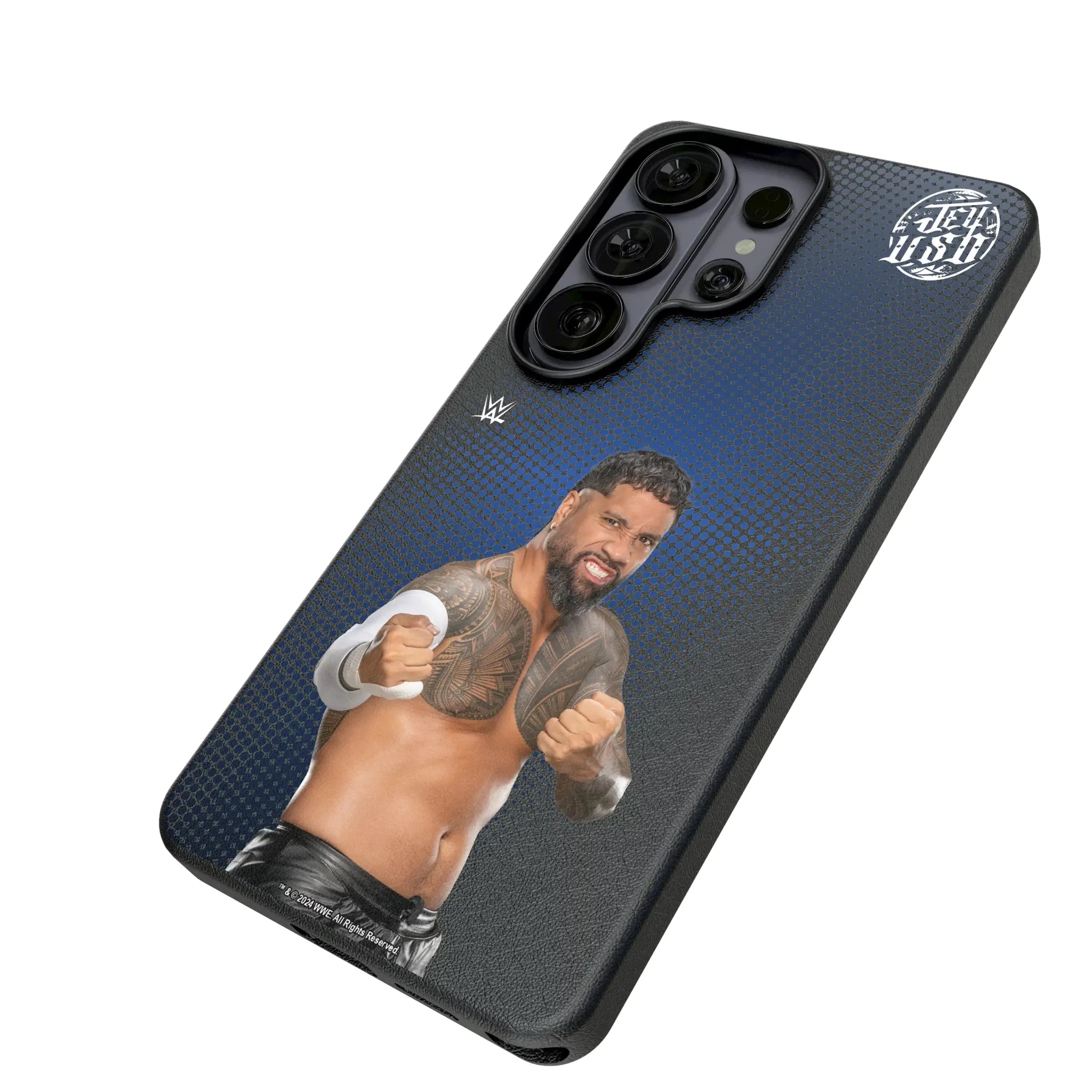 Jey Uso Superstar Galaxy MagSafe Compatible Phone Case for Samsung Galaxy - Isometric View#Device_Galaxy S26 Ultra