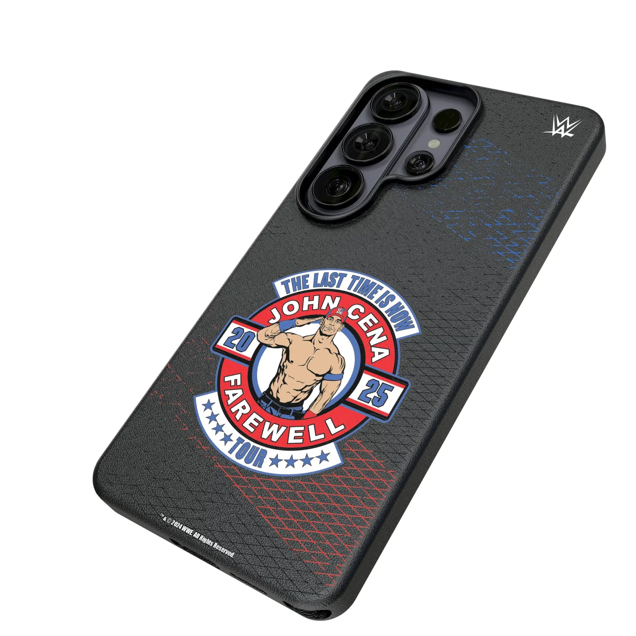 John Cena Farewell Tour Steel Galaxy MagSafe Compatible Phone Case for Samsung Galaxy - Isometric View#Device_Galaxy S26 Ultra