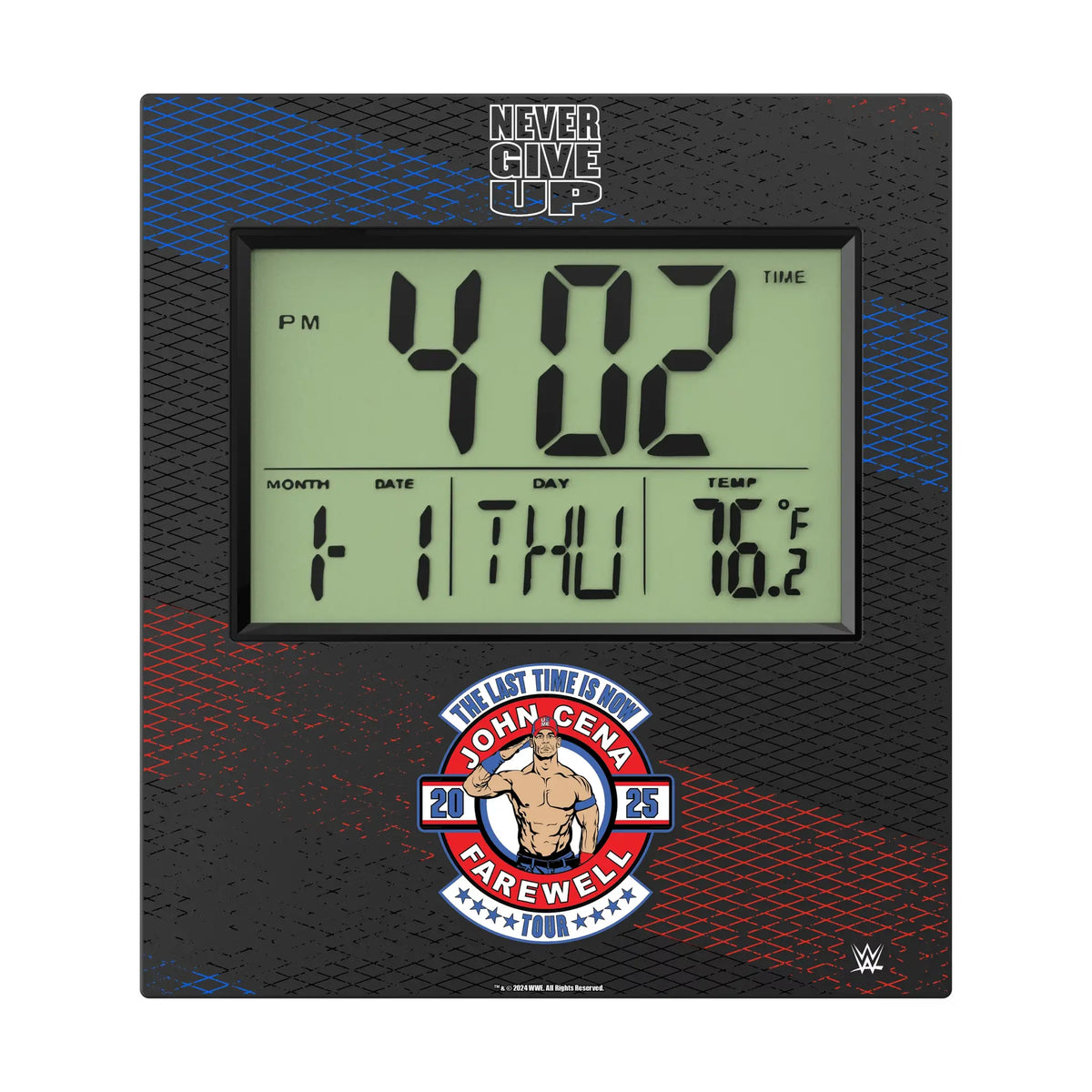John Cena Farewell Tour Steel Wall Clock