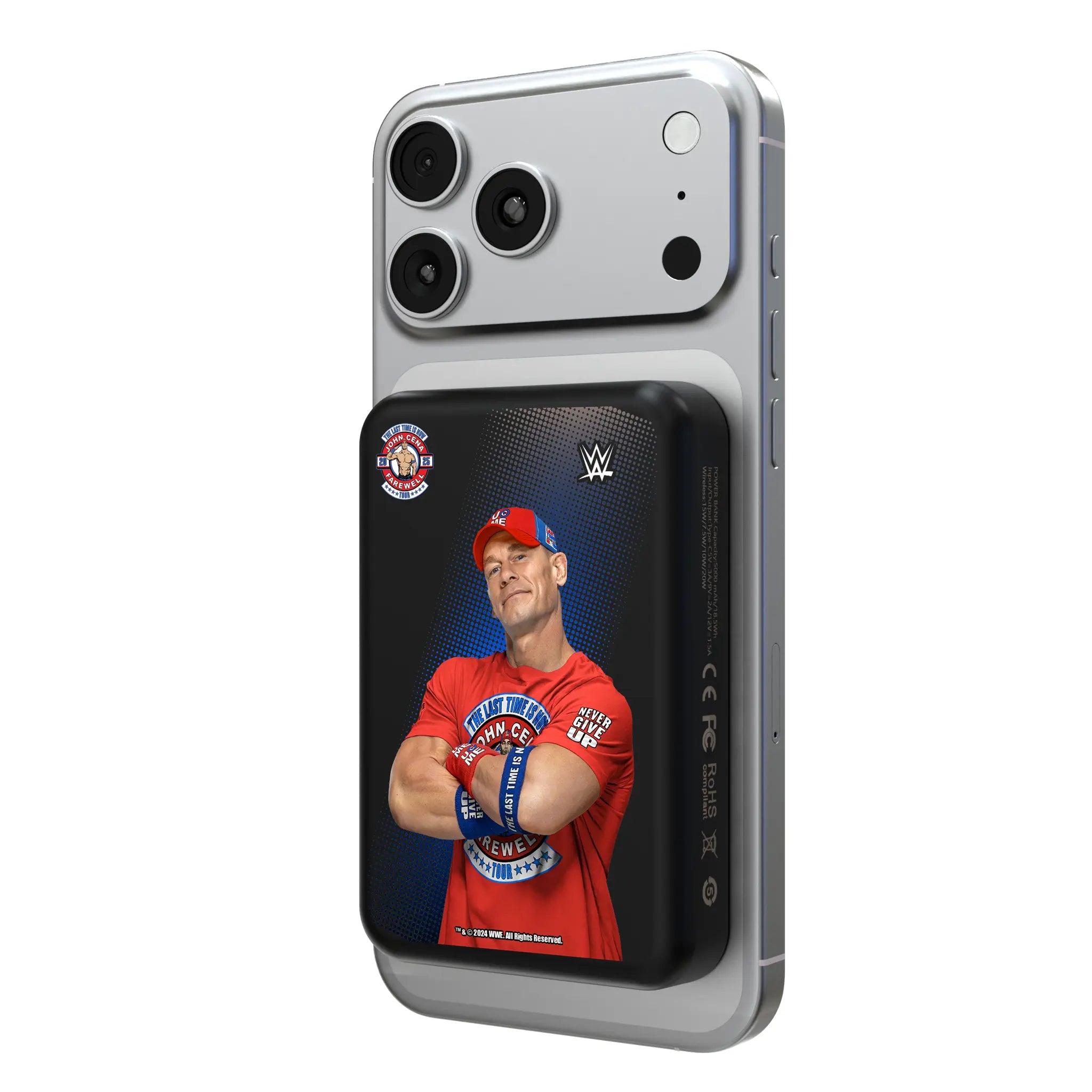 John Cena Farewell Tour Superstar Wireless Mag Power Bank
