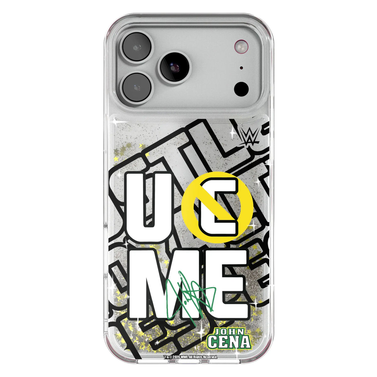 John Cena Impact Glitter Phone Case for Apple iPhone