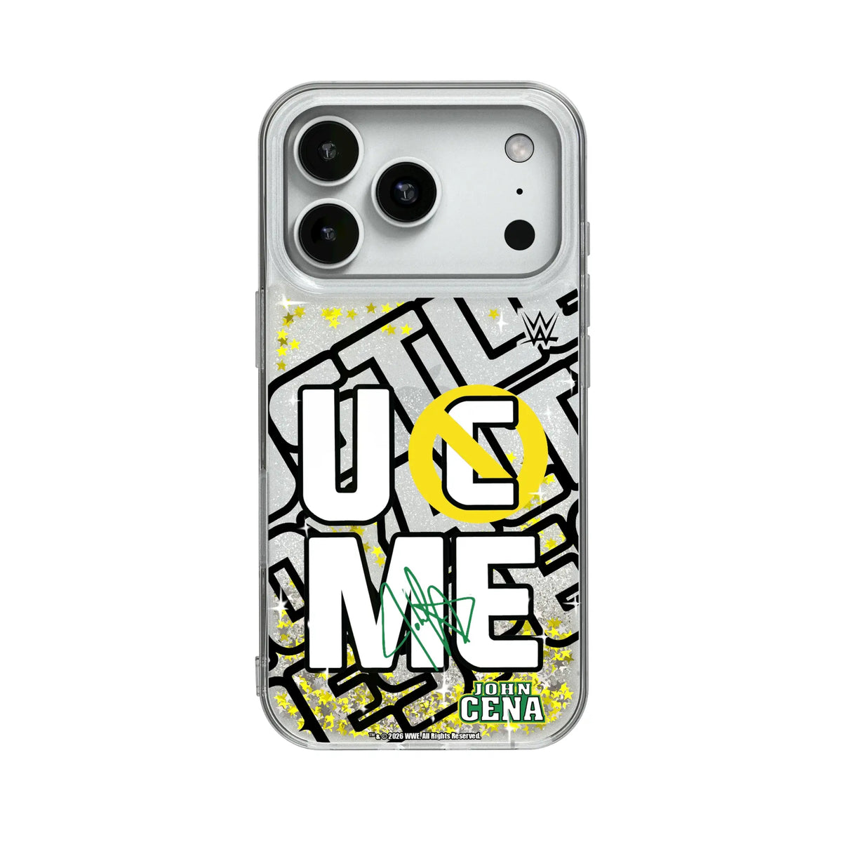 John Cena Impact Glitter Phone Case for Apple iPhone