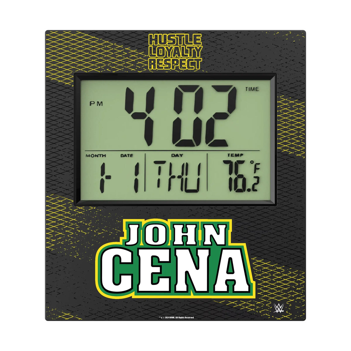 John Cena Steel Wall Clock