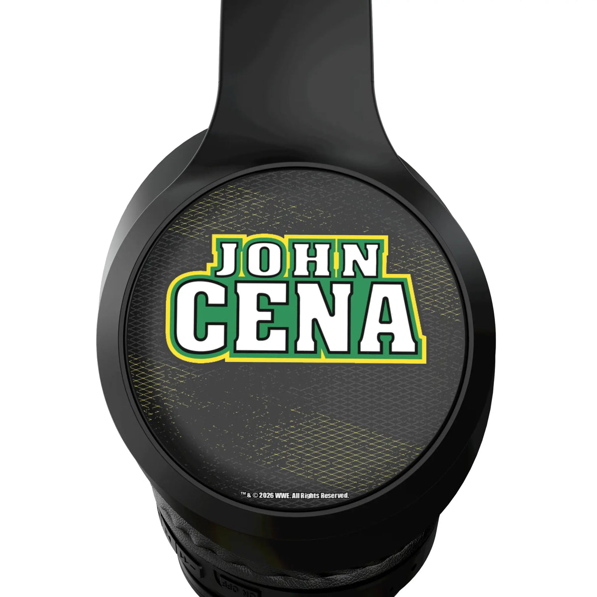 John Cena Steel Wireless Over-Ear Headphones With Case - Detail