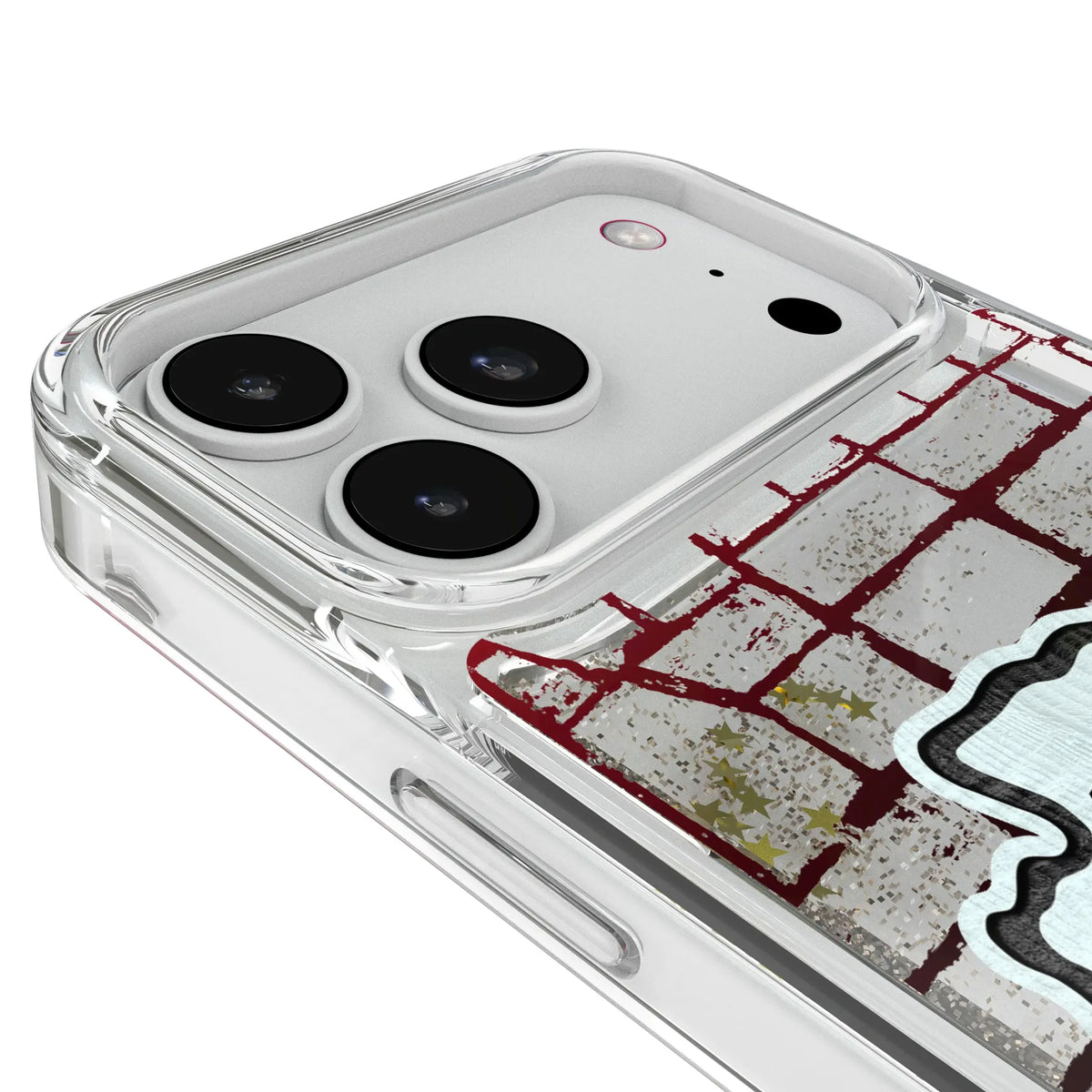 Kansas City Chiefs Brick iPhone Glitter Phone Case for Apple iPhone - Detail#Device_iPhone 18 Pro Max