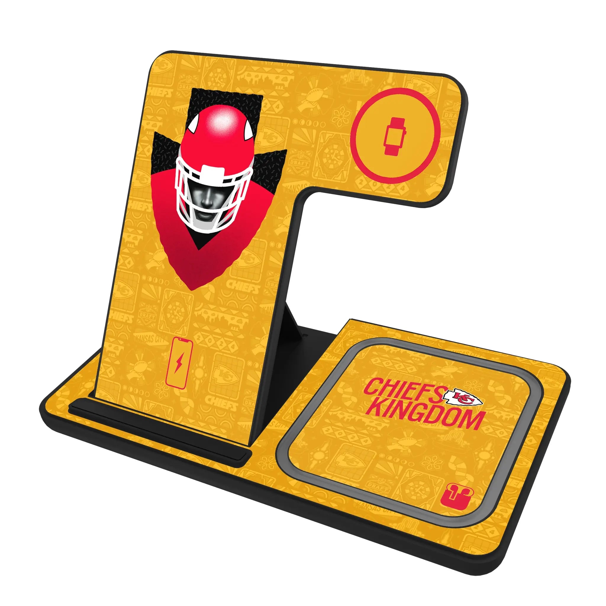 Kansas City Chiefs Deco 3 in 1 Charging Station