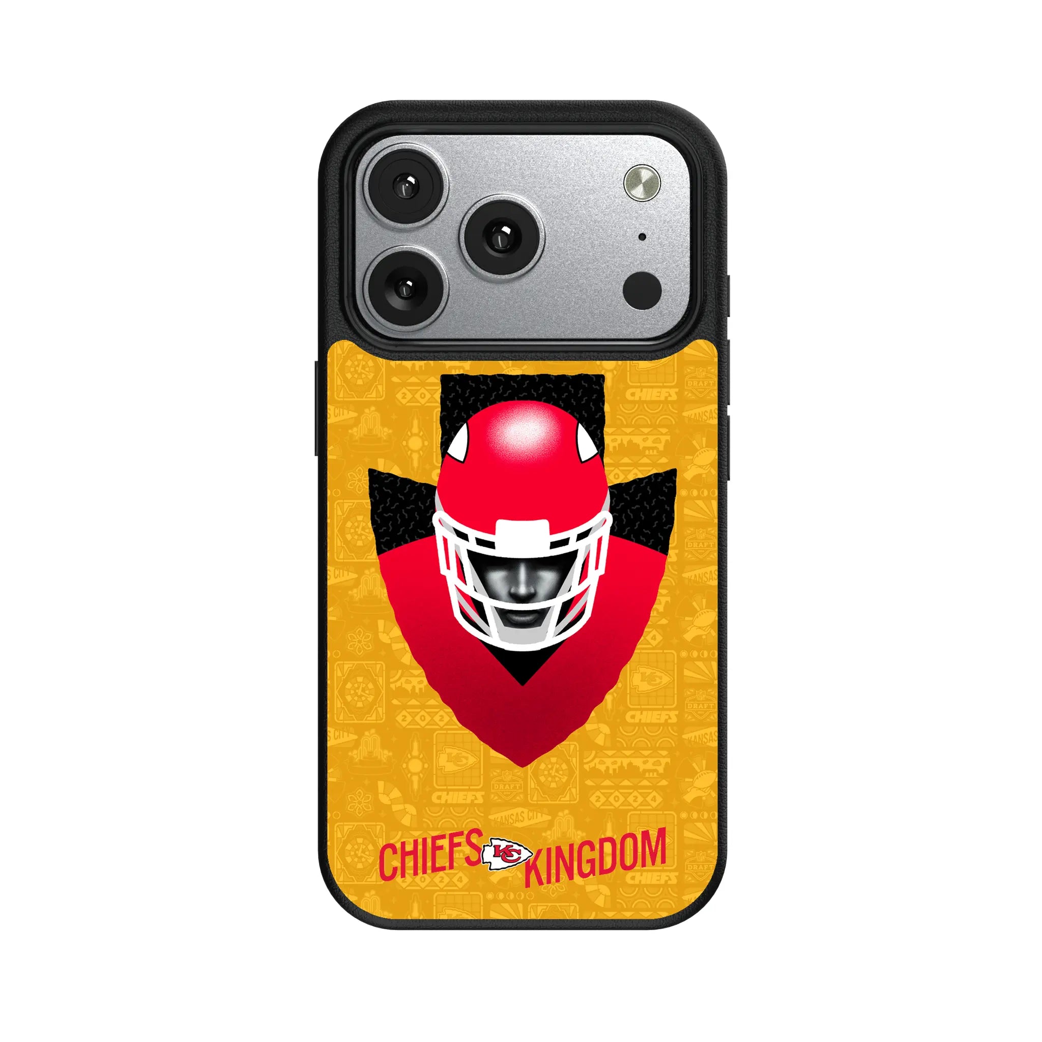 Kansas City Chiefs Deco iPhone MagSafe Compatible Phone Case for Apple iPhone#Device_iPhone 17 Pro