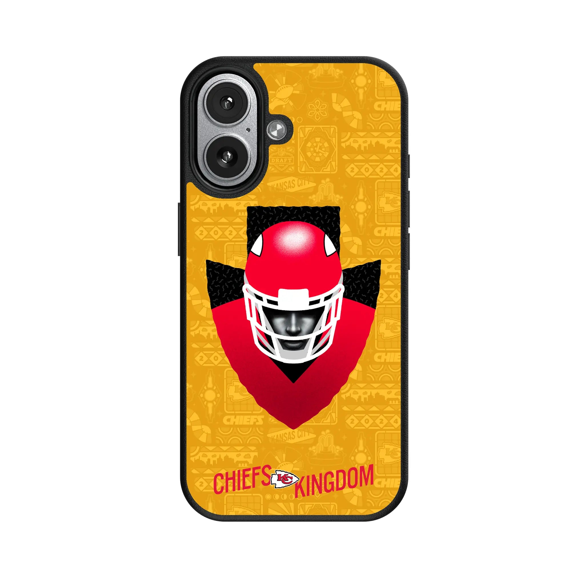 Kansas City Chiefs Deco iPhone MagSafe Compatible Phone Case for Apple iPhone#Device_iPhone 17