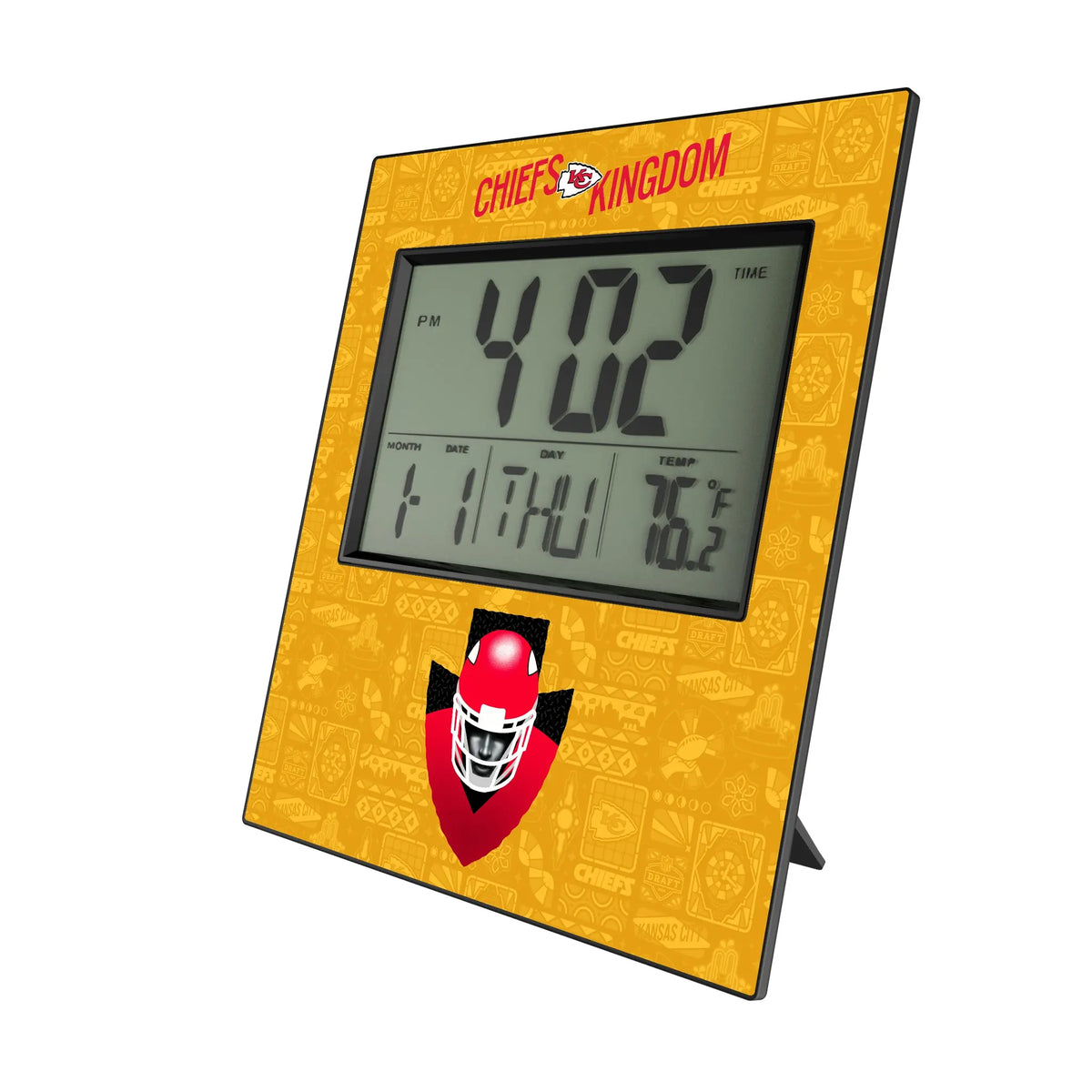 Kansas City Chiefs Deco Wall Clock
