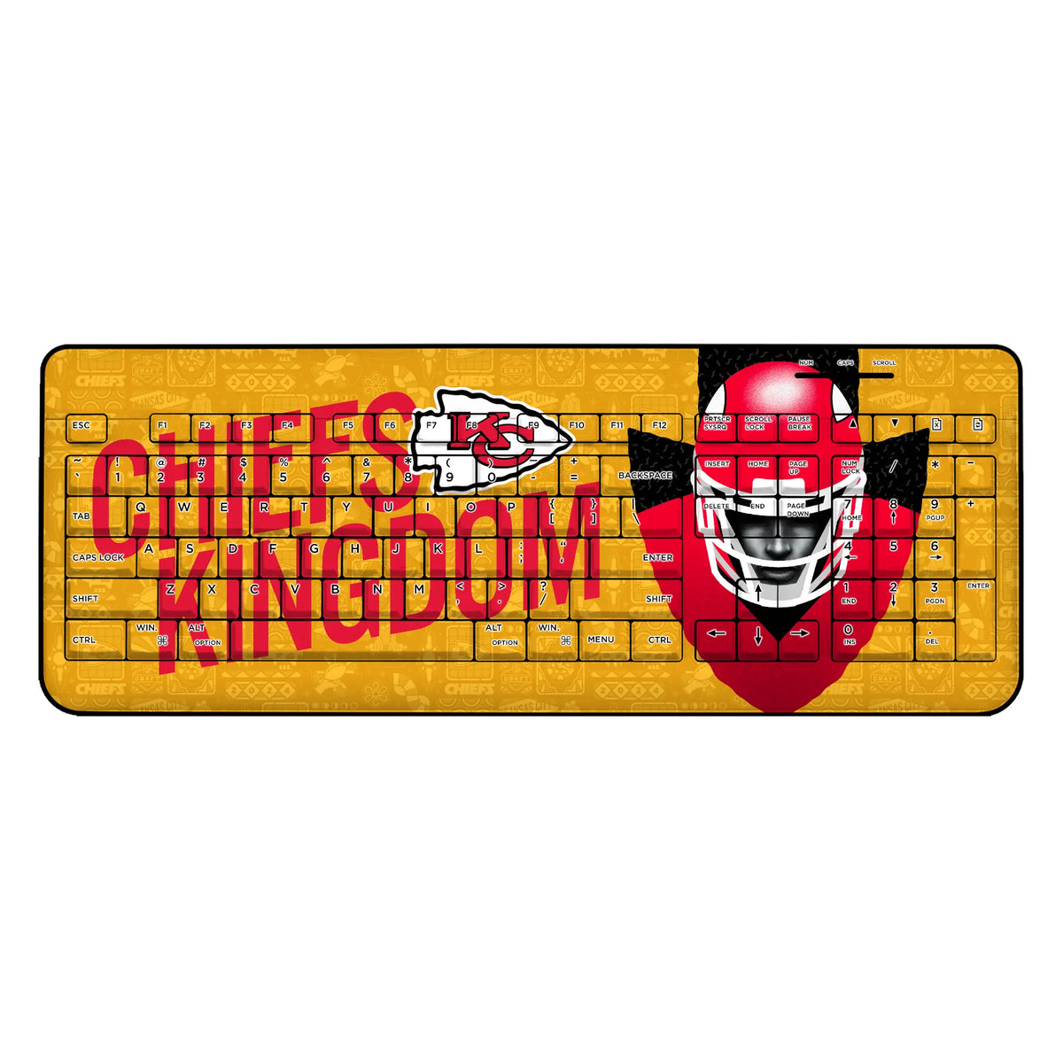 Kansas City Chiefs Deco Wireless USB Keyboard