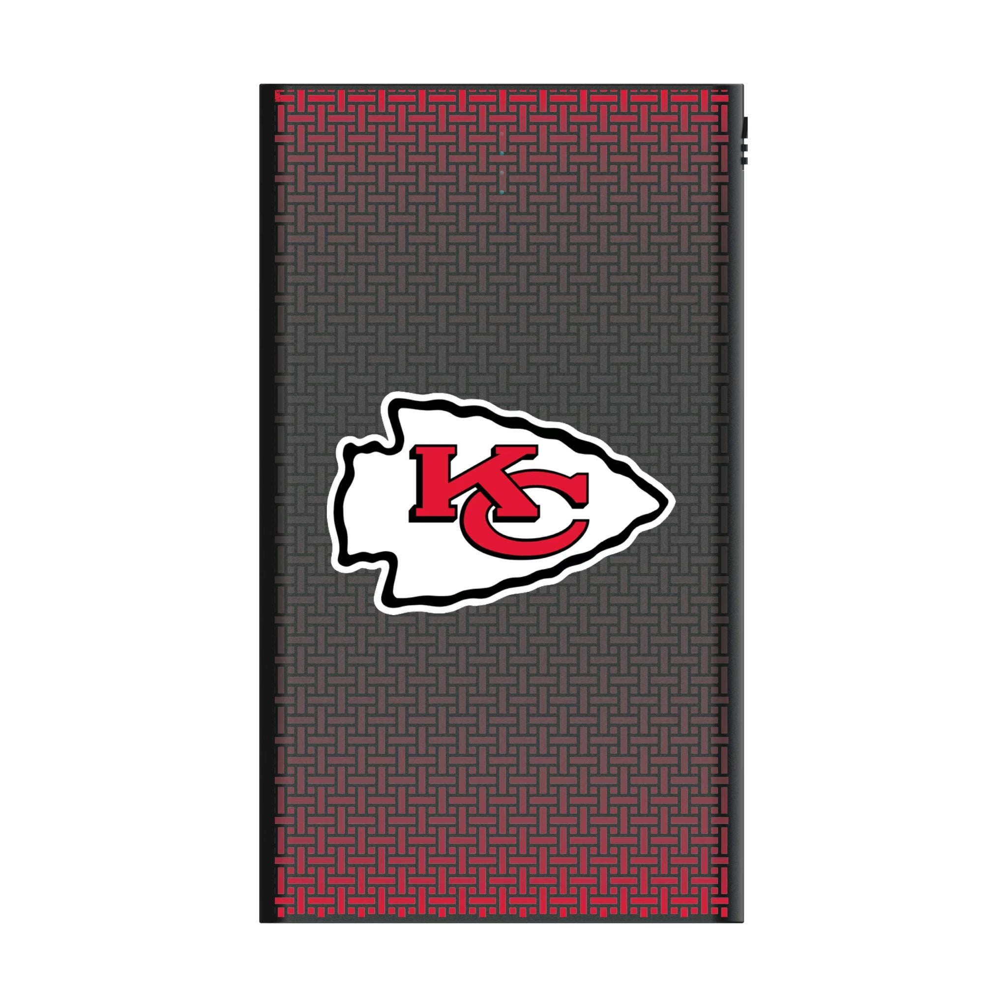 Kansas City Chiefs Linen 5000mAh Flat Powerbank