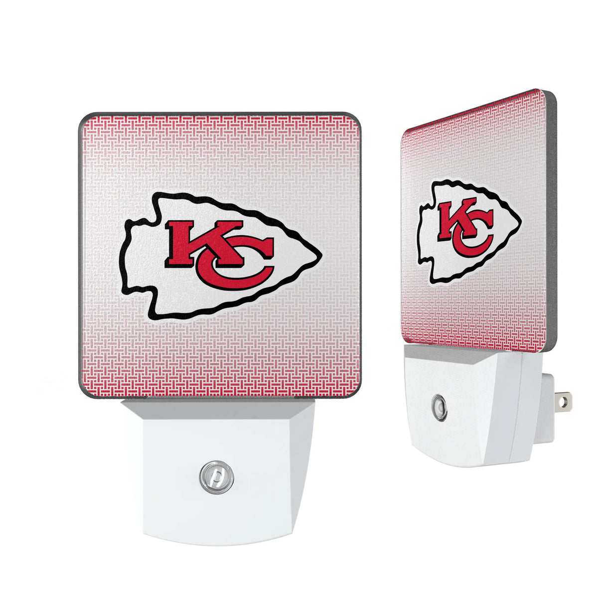 Kansas City Chiefs Linen Night Light 2-Pack