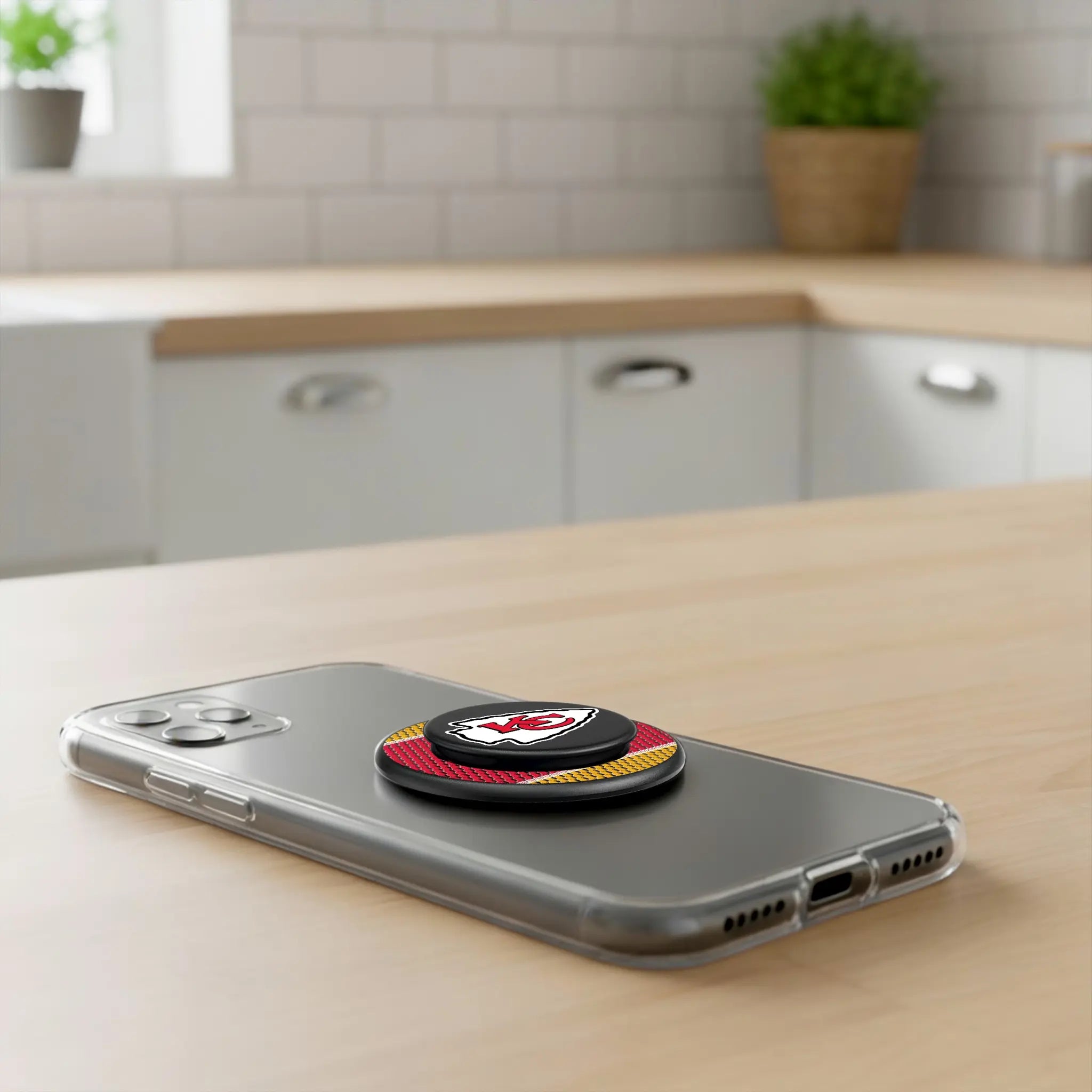 Kansas City Chiefs Mesh Popsockets Round Magnetic - Lifestyle