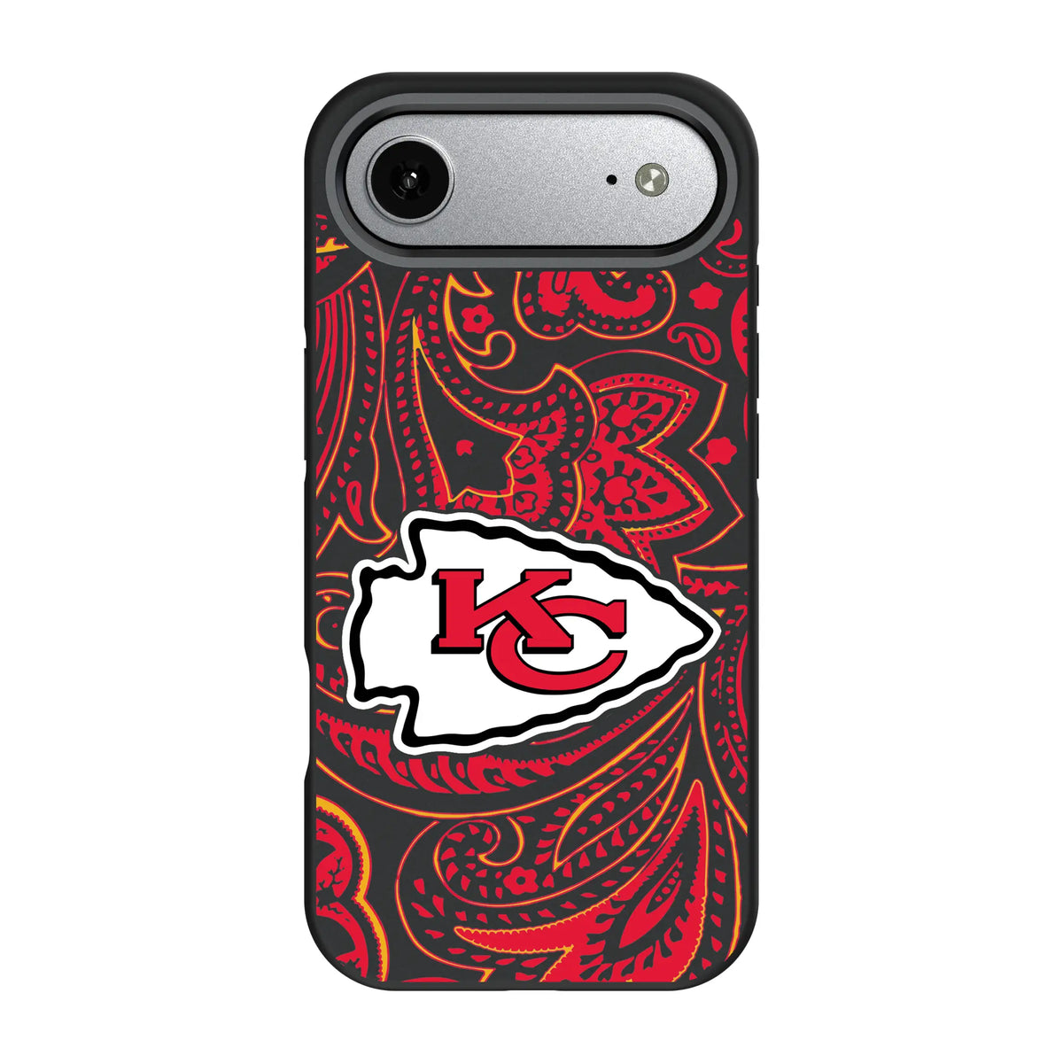 Kansas City Chiefs Paisley iPhone Bump Phone Case for Apple iPhone#Device_iPhone Air