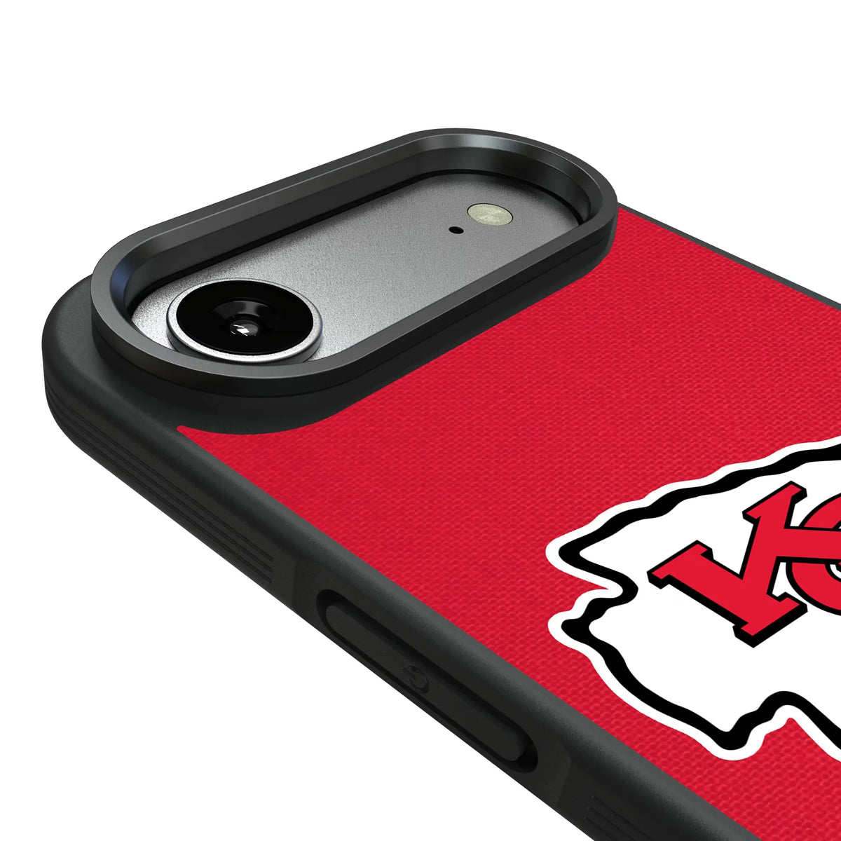Kansas City Chiefs Stripe iPhone Bump Phone Case for Apple iPhone - Detail#Device_iPhone Air
