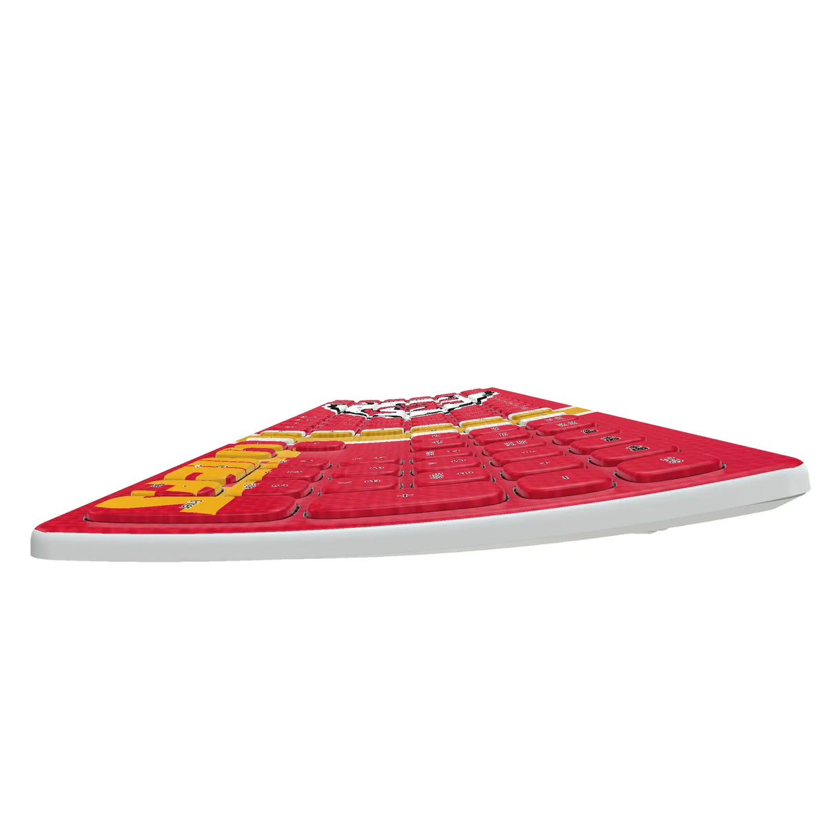 Kansas City Chiefs Stripe KKB605 Curved Wireless Keyboard