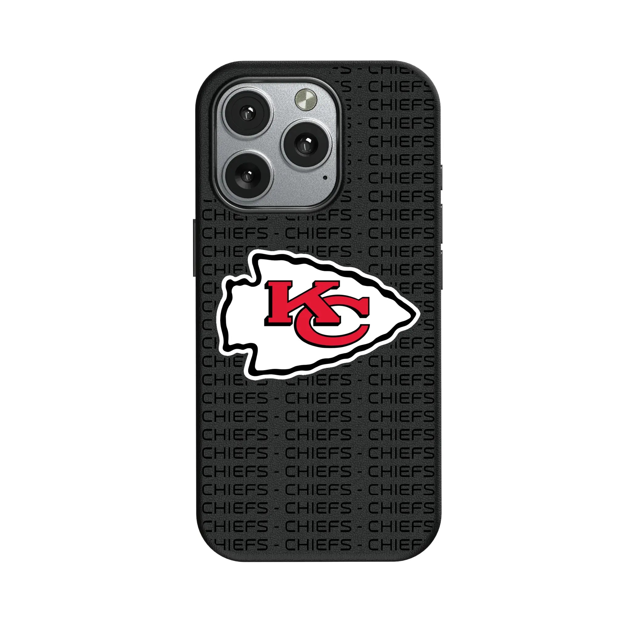 Kansas City Chiefs Text Backdrop iPhone MagSafe Compatible Phone Case for Apple iPhone