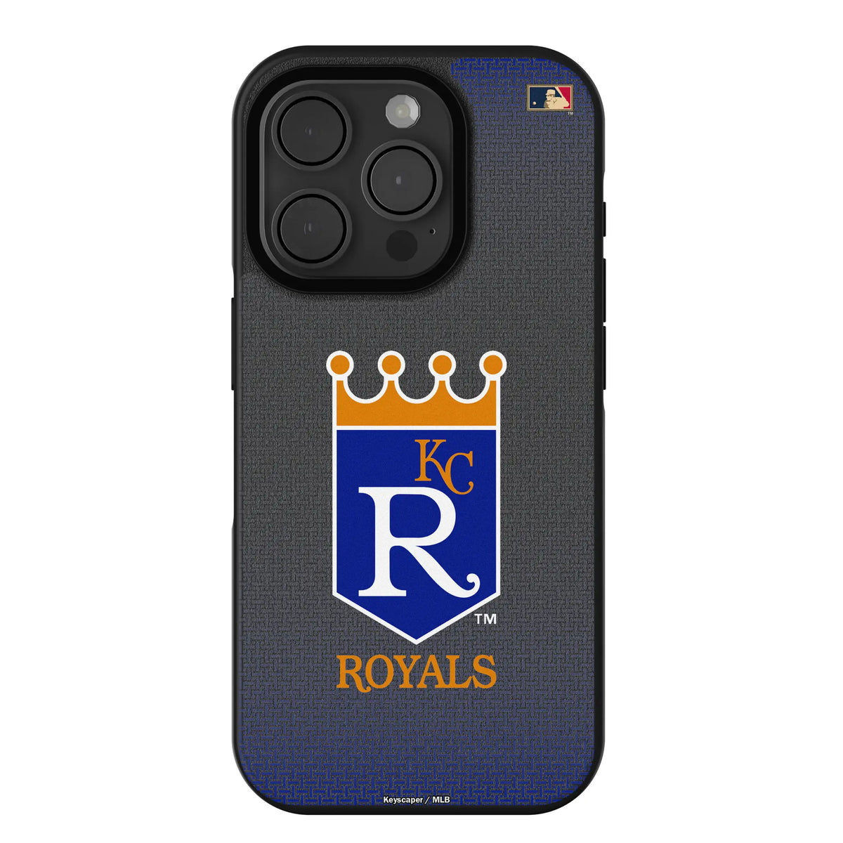 Kansas City Royals 1969-1978 - Cooperstown Collection Linen iPhone Bump Phone Case for Apple iPhone