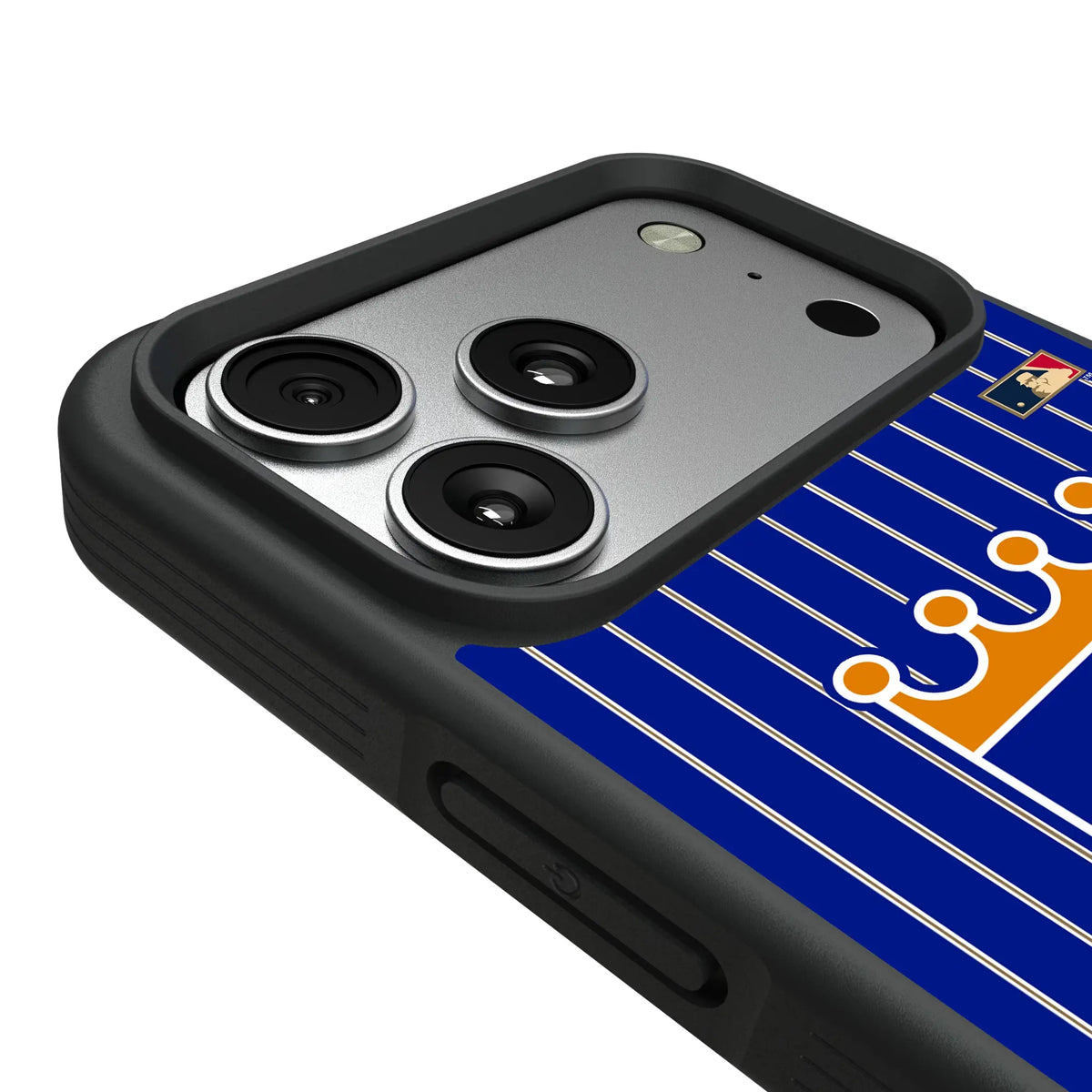 Kansas City Royals 1969-1978 - Cooperstown Collection Pinstripe iPhone Bump Phone Case for Apple iPhone - Detail#Device_iPhone 17 Pro Max