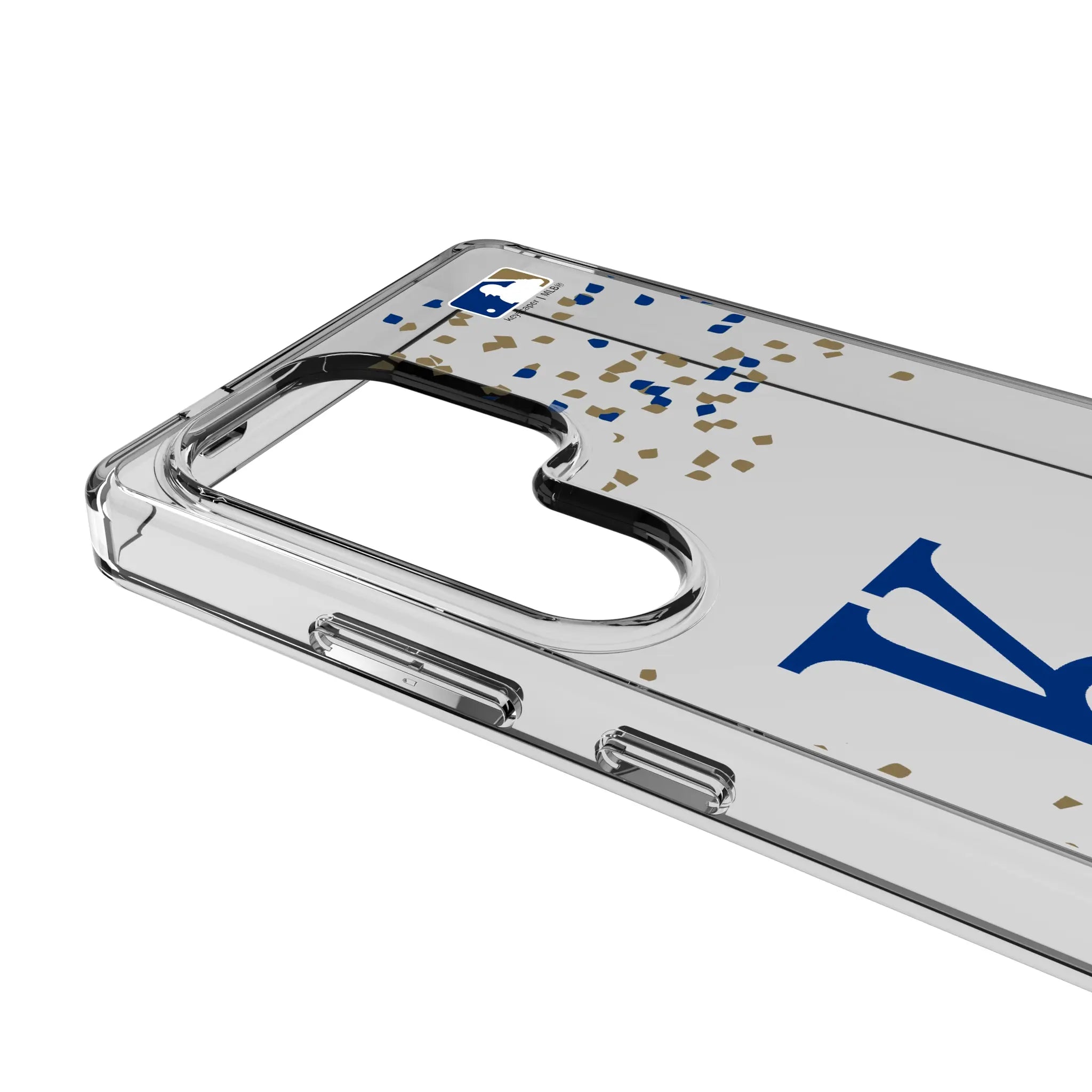 Kansas City Royals Confetti Galaxy Clear Phone Case for Samsung Galaxy - Detail#Device_Galaxy S25 Ultra