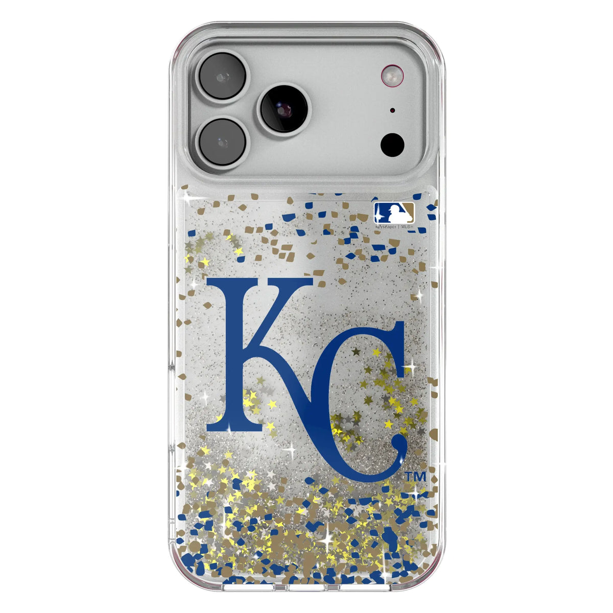 Kansas City Royals Confetti Glitter Phone Case for Apple iPhone